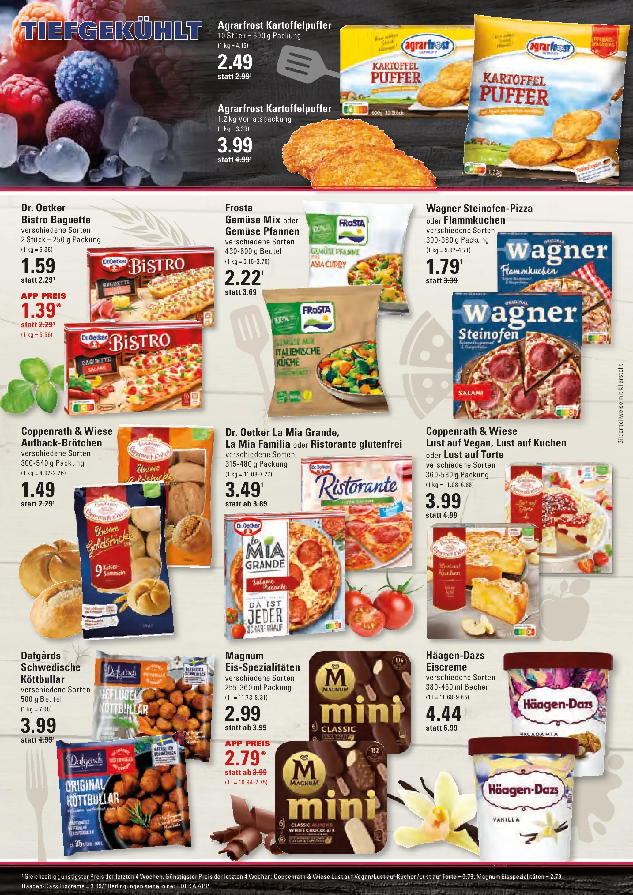 Edeka prospekt Stade	 (ab 16.02.2026) » Angebote Online | Seite: 12 | Produkte: Frosta, Gemüse, Pizza, Kuchen