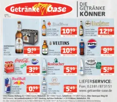 Angebote - Getränke Oase: Getränkeangebote ab 15.02.2026 gültig