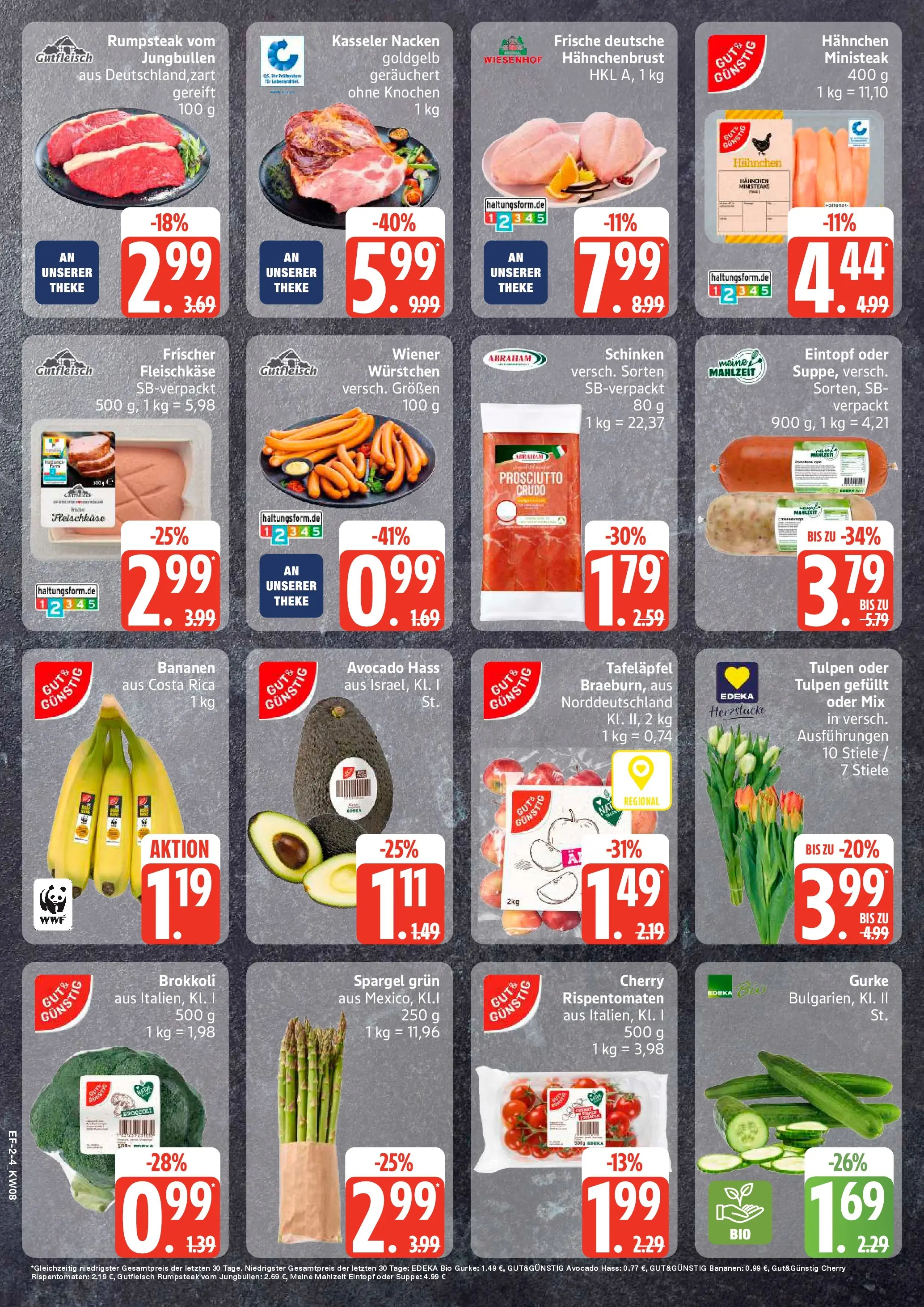 Edeka prospekt Lassan	 (ab 16.02.2026) » Angebote Online | Seite: 2 | Produkte: Wiener wurstchen, Apple, Kasseler nacken, Schinken