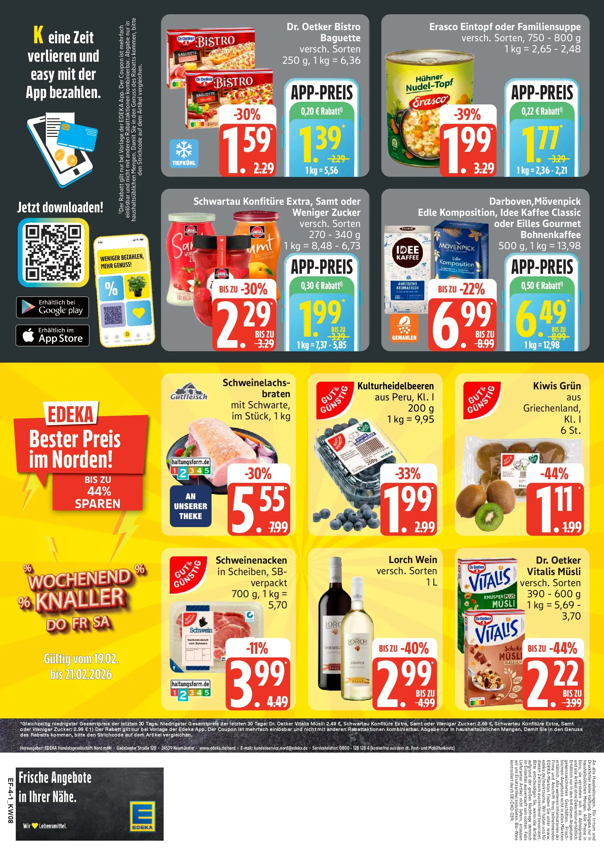 Edeka prospekt Luhnstedt	 (ab 15.02.2026) » Angebote Online | Seite: 4