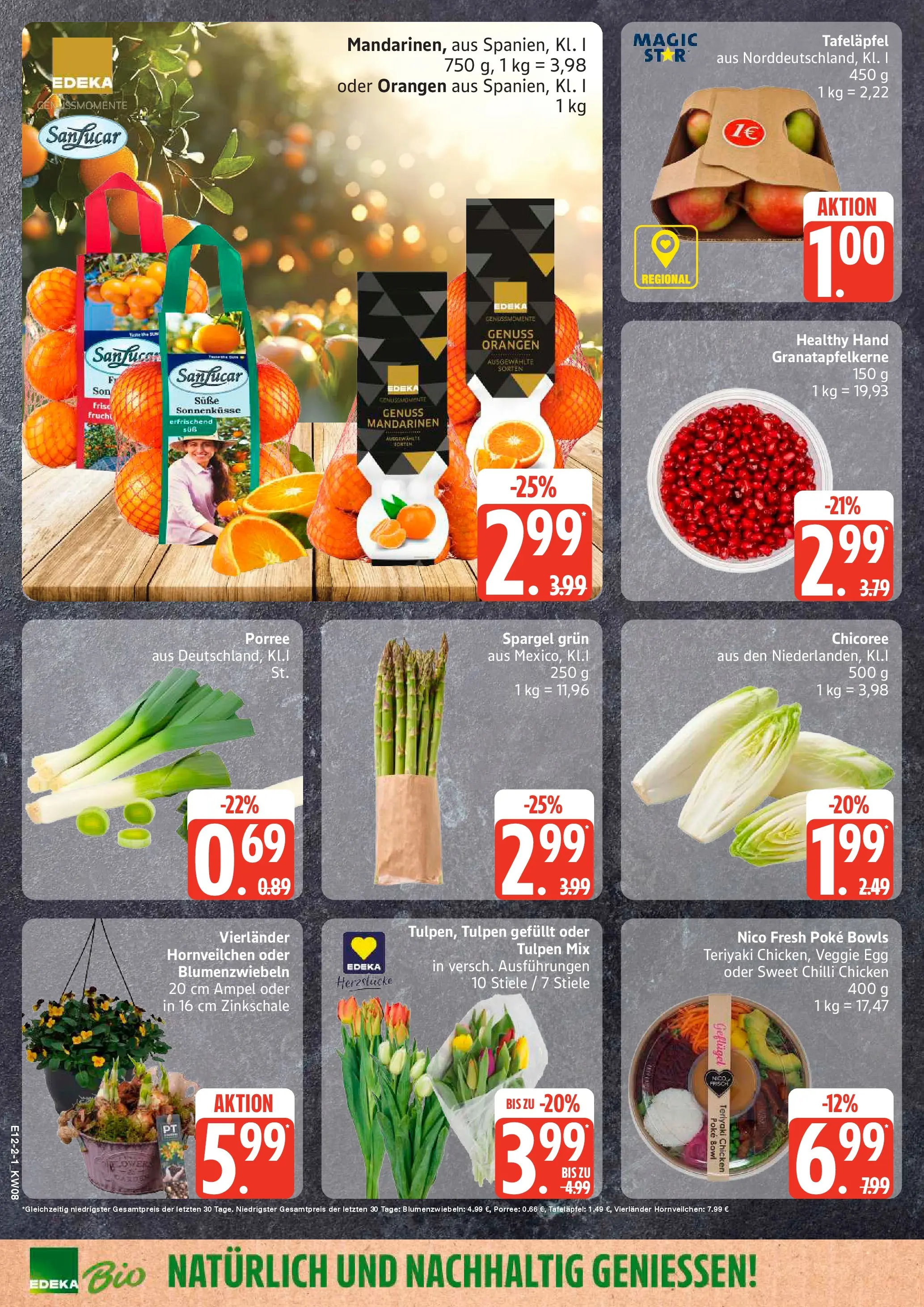 Edeka prospekt Rostock-Gehlsdorf	 (ab 15.02.2026) » Angebote Online | Seite: 2 | Produkte: Mandarinen, Orangen, Spargel, Apple