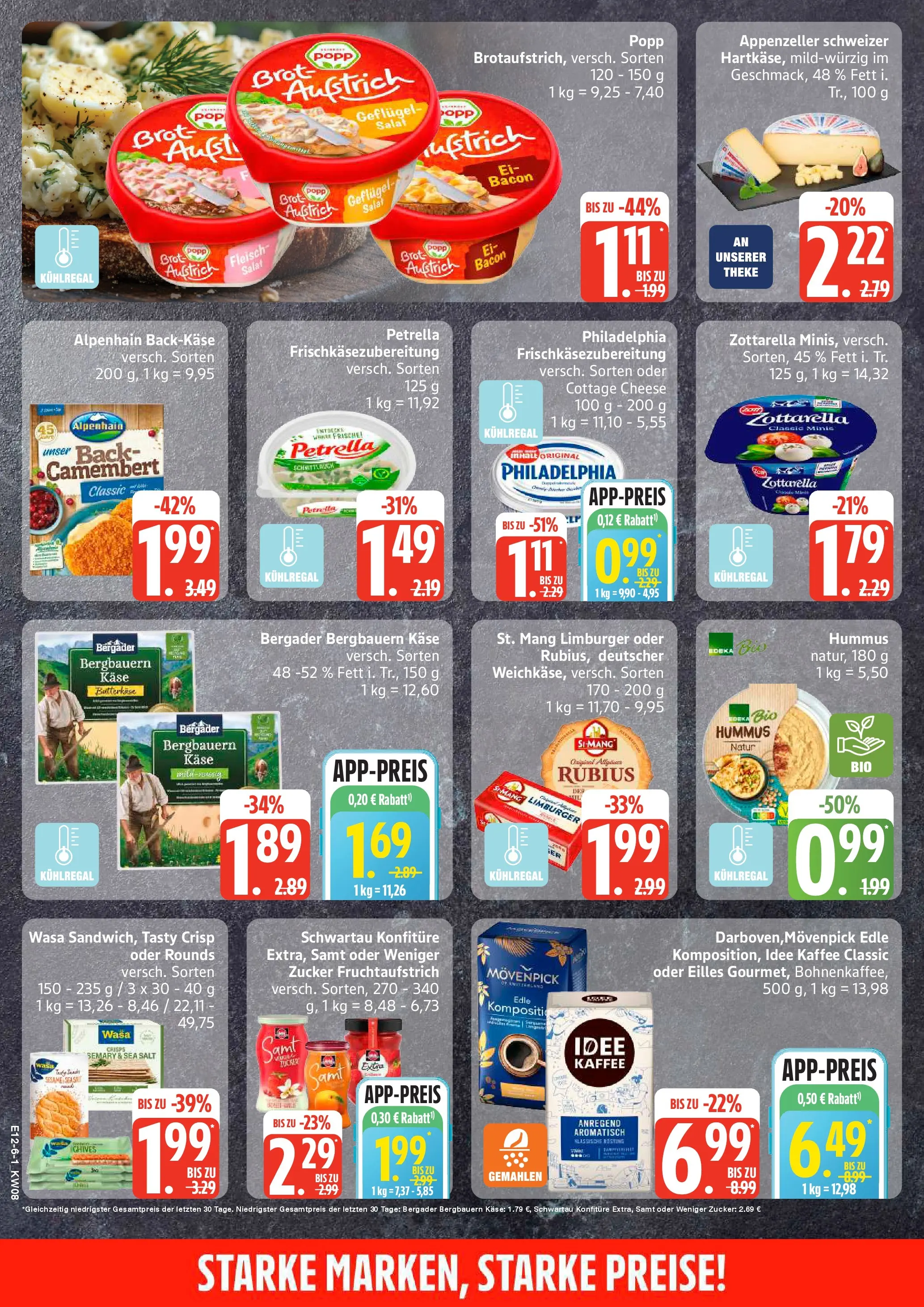 Edeka prospekt Rostock-Gehlsdorf	 (ab 15.02.2026) » Angebote Online | Seite: 6 | Produkte: Kaffee, Philadelphia, Zucker, Fleisch