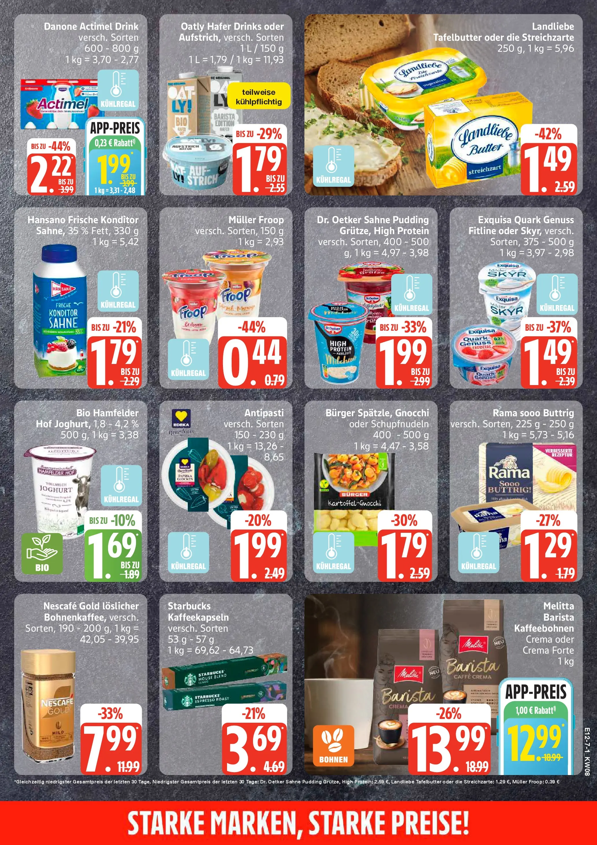 Edeka prospekt Rostock-Gehlsdorf	 (ab 15.02.2026) » Angebote Online | Seite: 7 | Produkte: Froop, Actimel, Pudding, Nescafe gold