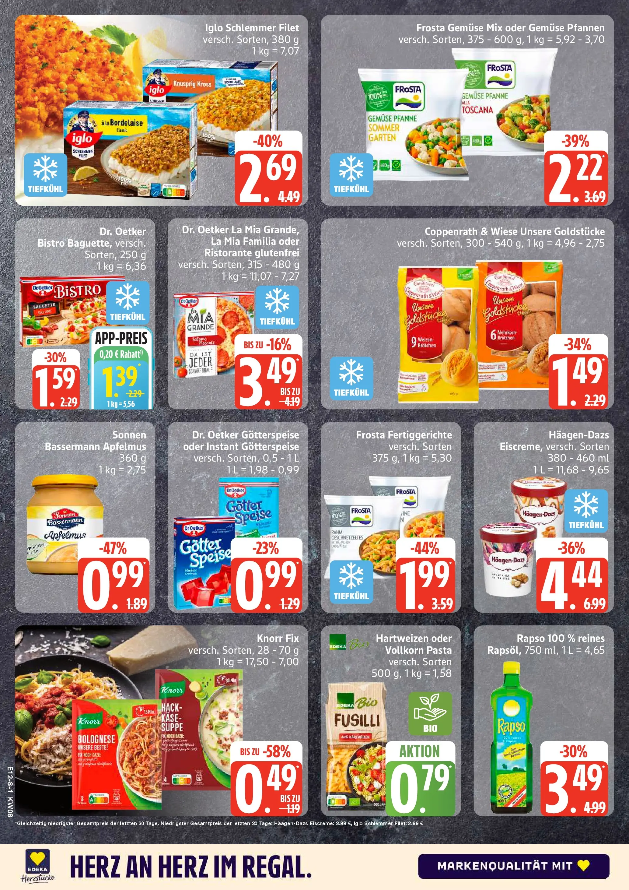 Edeka prospekt Rostock-Gehlsdorf	 (ab 15.02.2026) » Angebote Online | Seite: 8 | Produkte: Knorr fix, Knorr, Frosta, Gemüse