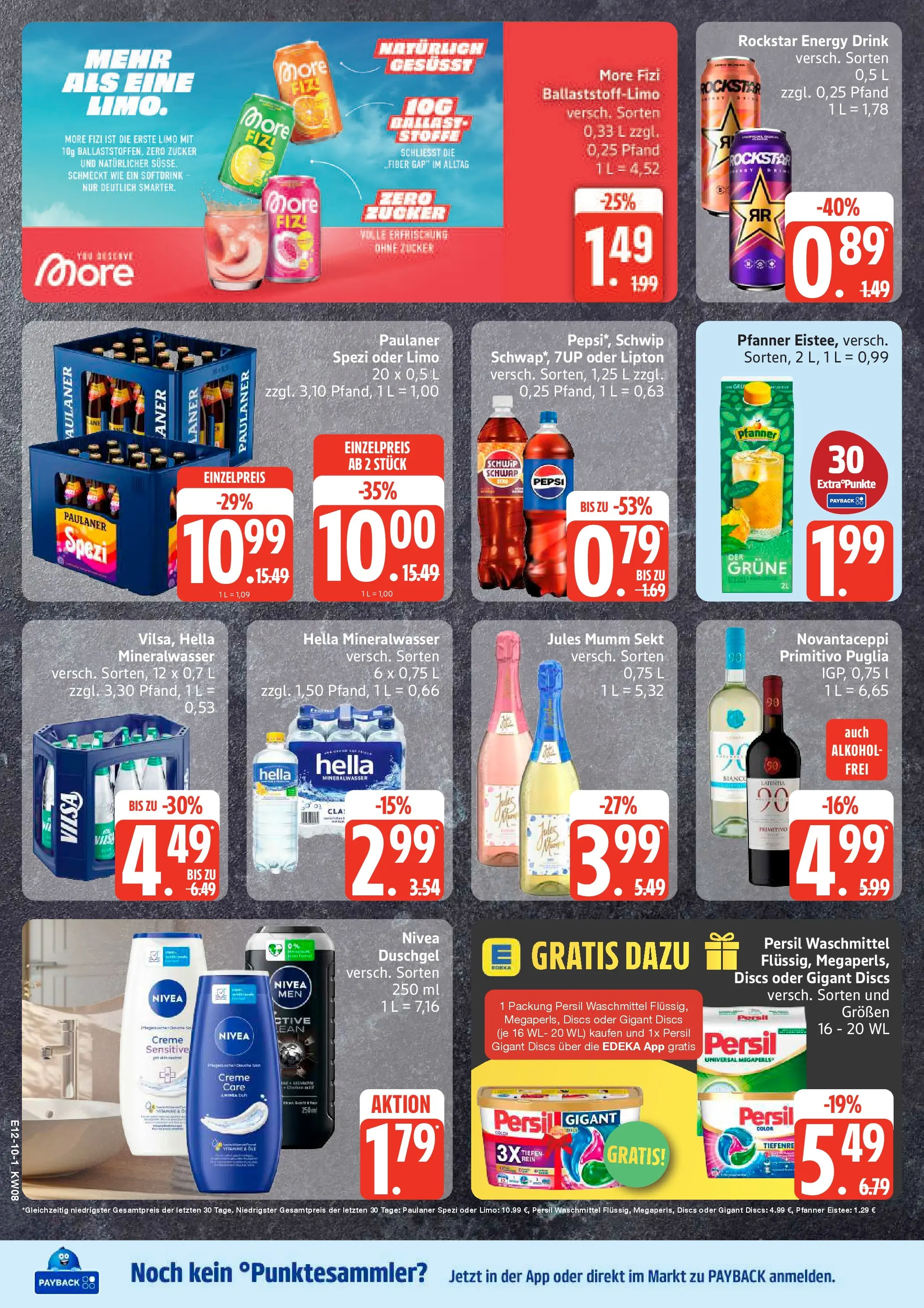 Edeka prospekt Hamburg	 (ab 15.02.2026) » Angebote Online | Seite: 10 | Produkte: Sekt, Rockstar, Jules mumm, Mineralwasser