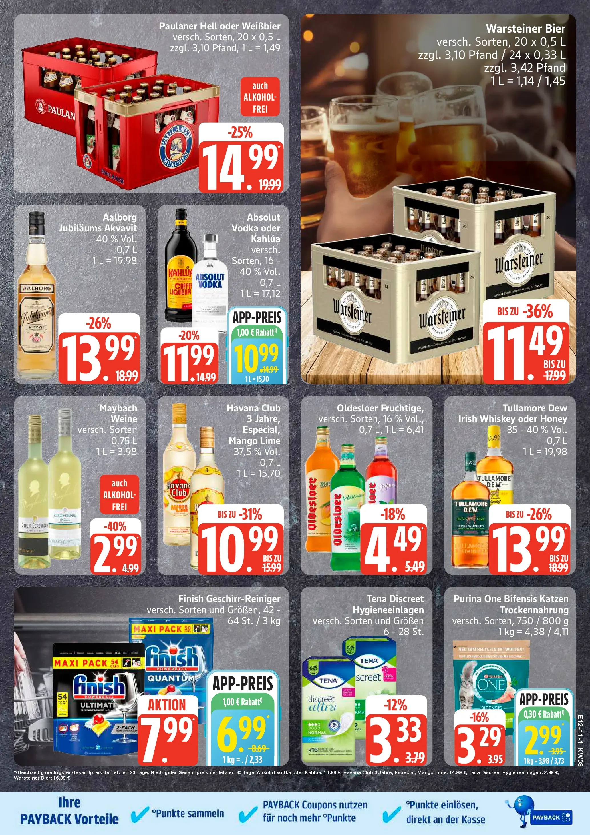 Edeka prospekt Hamburg	 (ab 15.02.2026) » Angebote Online | Seite: 11 | Produkte: Weißbier, Rum, Warsteiner, Mango