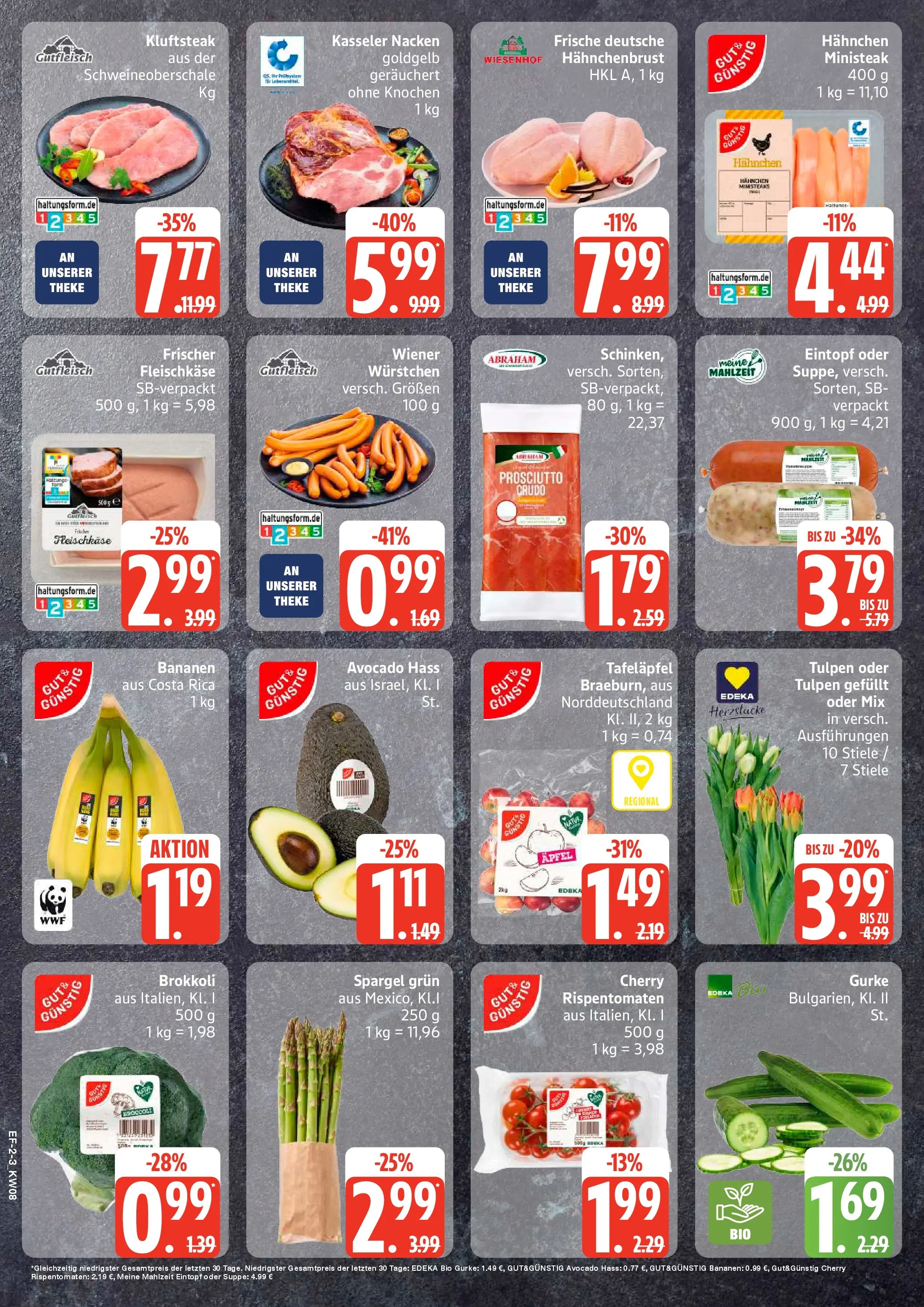 Edeka prospekt Schellhorn	 (ab 16.02.2026) » Angebote Online | Seite: 2 | Produkte: Theke, Äpfel, Bananen, Avocado