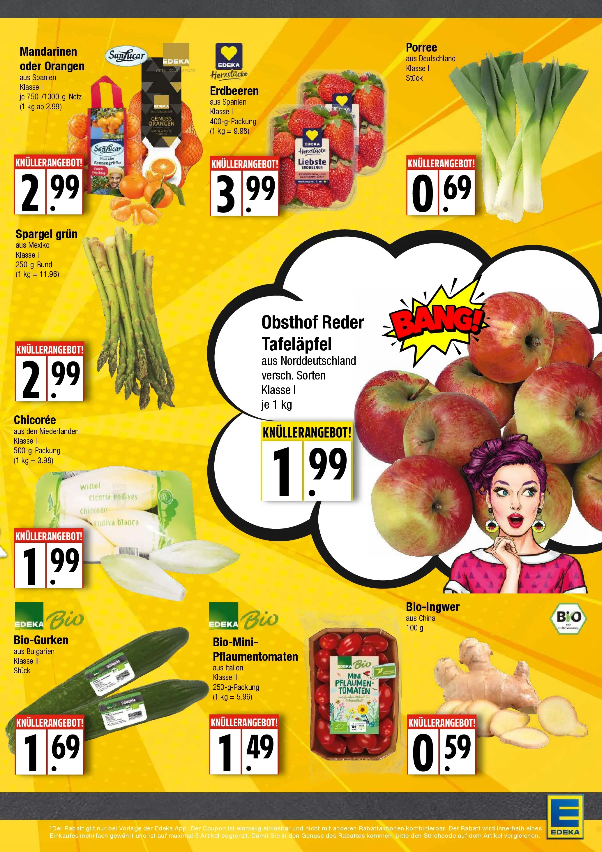 Edeka prospekt Hamburg	 (ab 16.02.2026) » Angebote Online | Seite: 3 | Produkte: Pflaumen, Mandarinen, Spargel, Erdbeeren