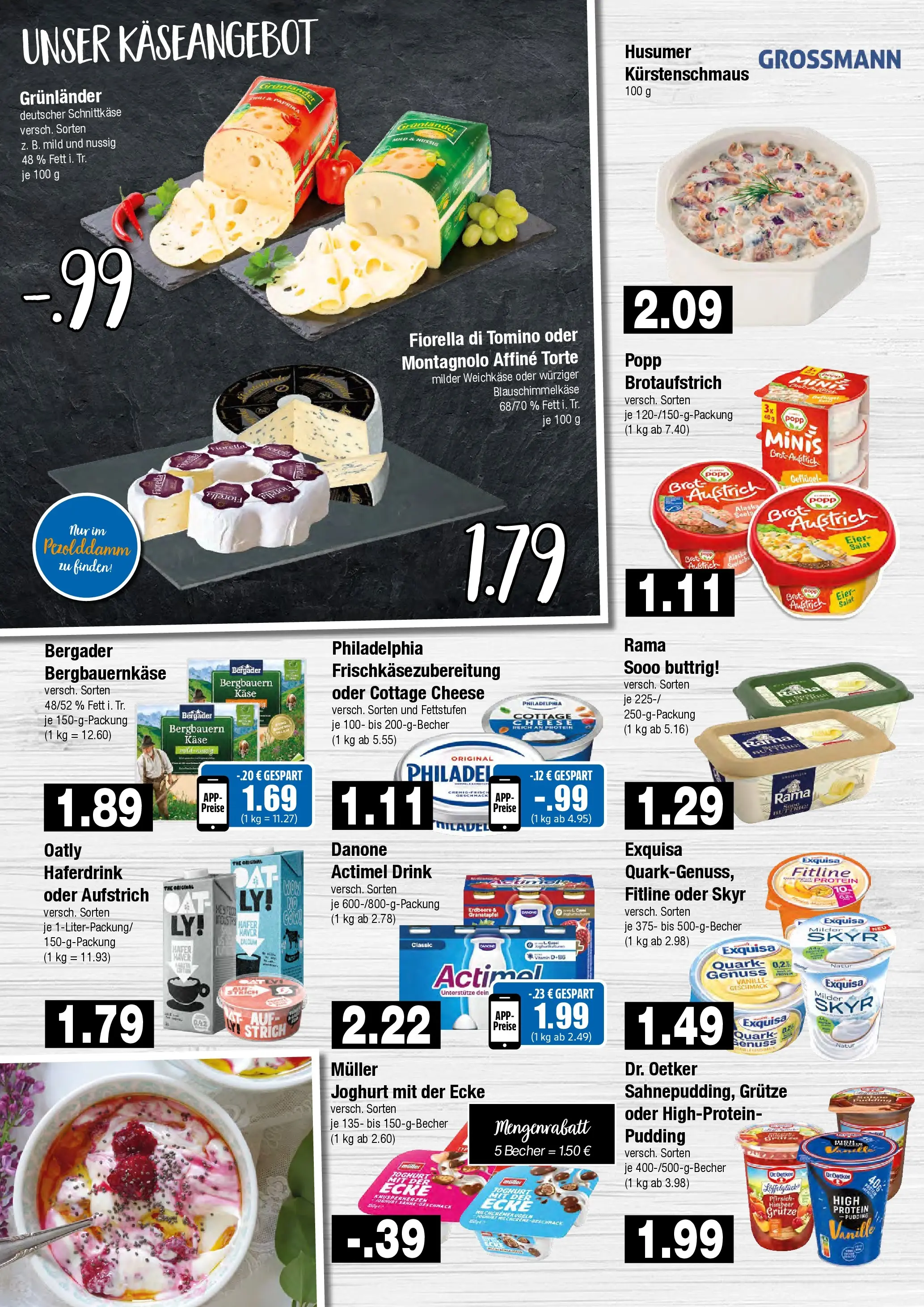 Edeka prospekt Hamburg	 (ab 16.02.2026) » Angebote Online | Seite: 4 | Produkte: Granatapfel, Käse, Philadelphia, Skyr