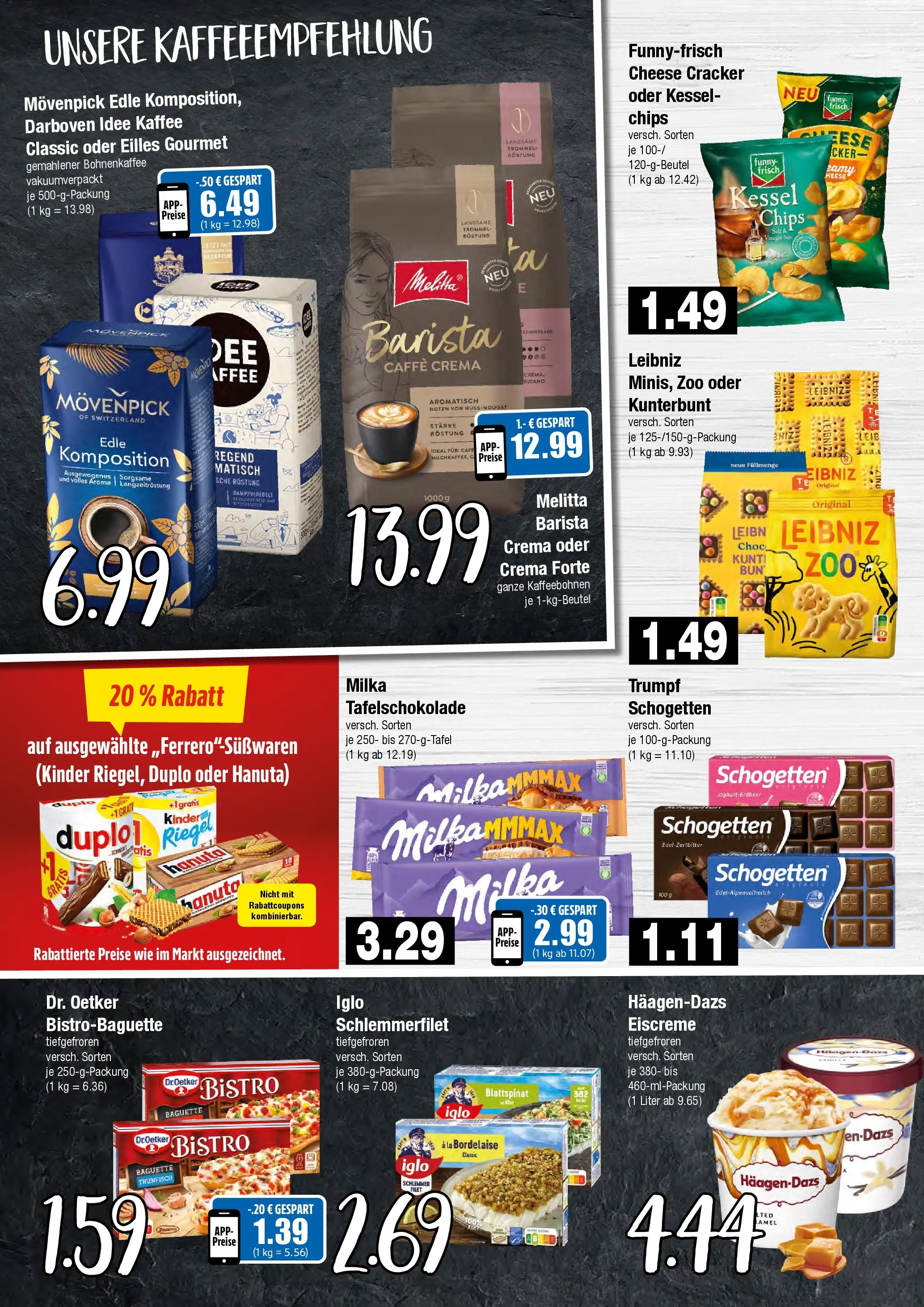 Edeka prospekt Hamburg	 (ab 16.02.2026) » Angebote Online | Seite: 6 | Produkte: Melitta, Thunfisch, Eiscreme, Chips