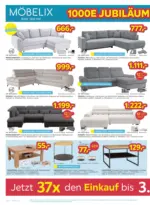 M&ouml;belix 37. Jubil&auml;um - bis 16.03.2026