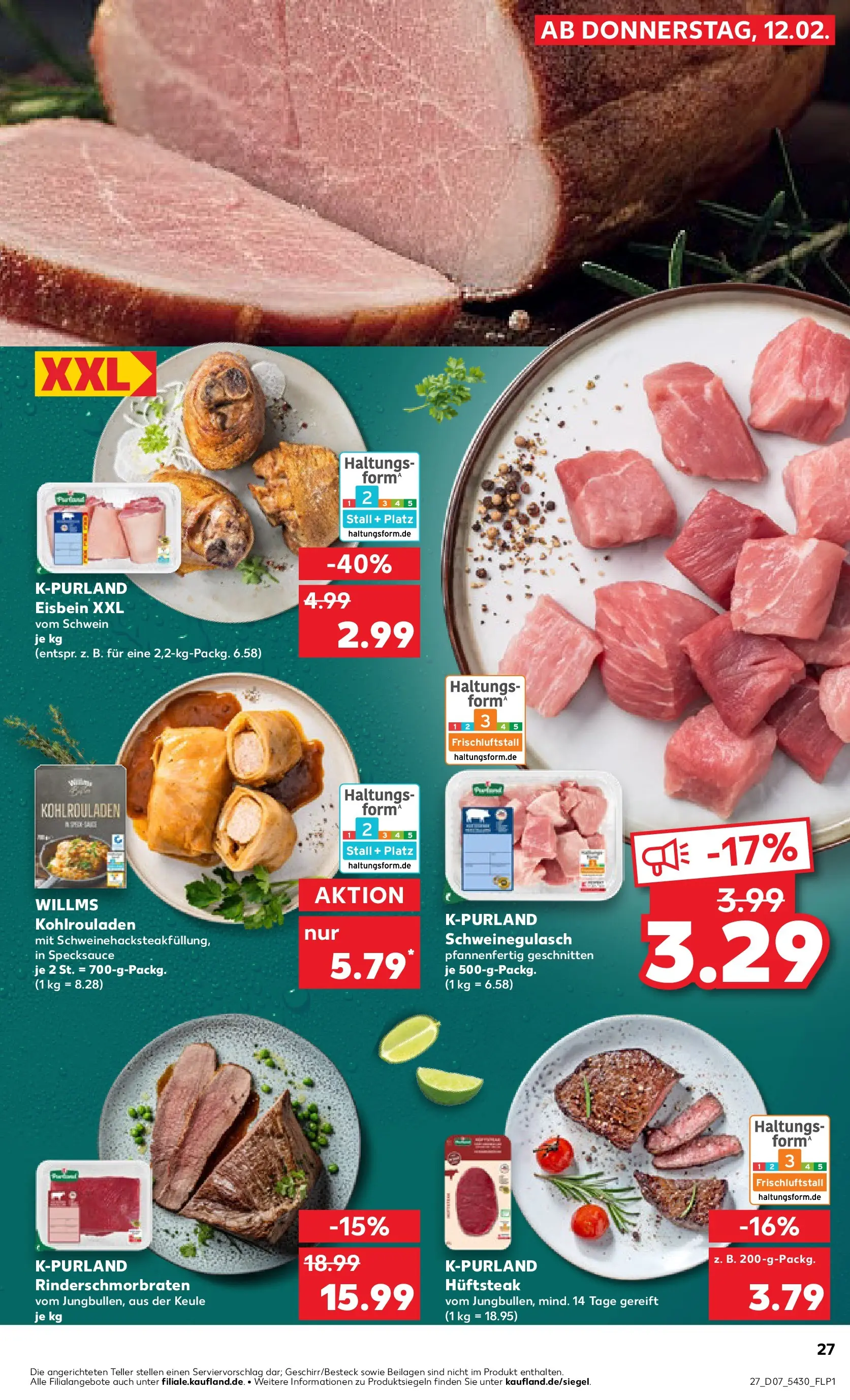 Prospekt Kaufland ab 16.02.2026 » Angebote Online zum Blättern | Seite: 27