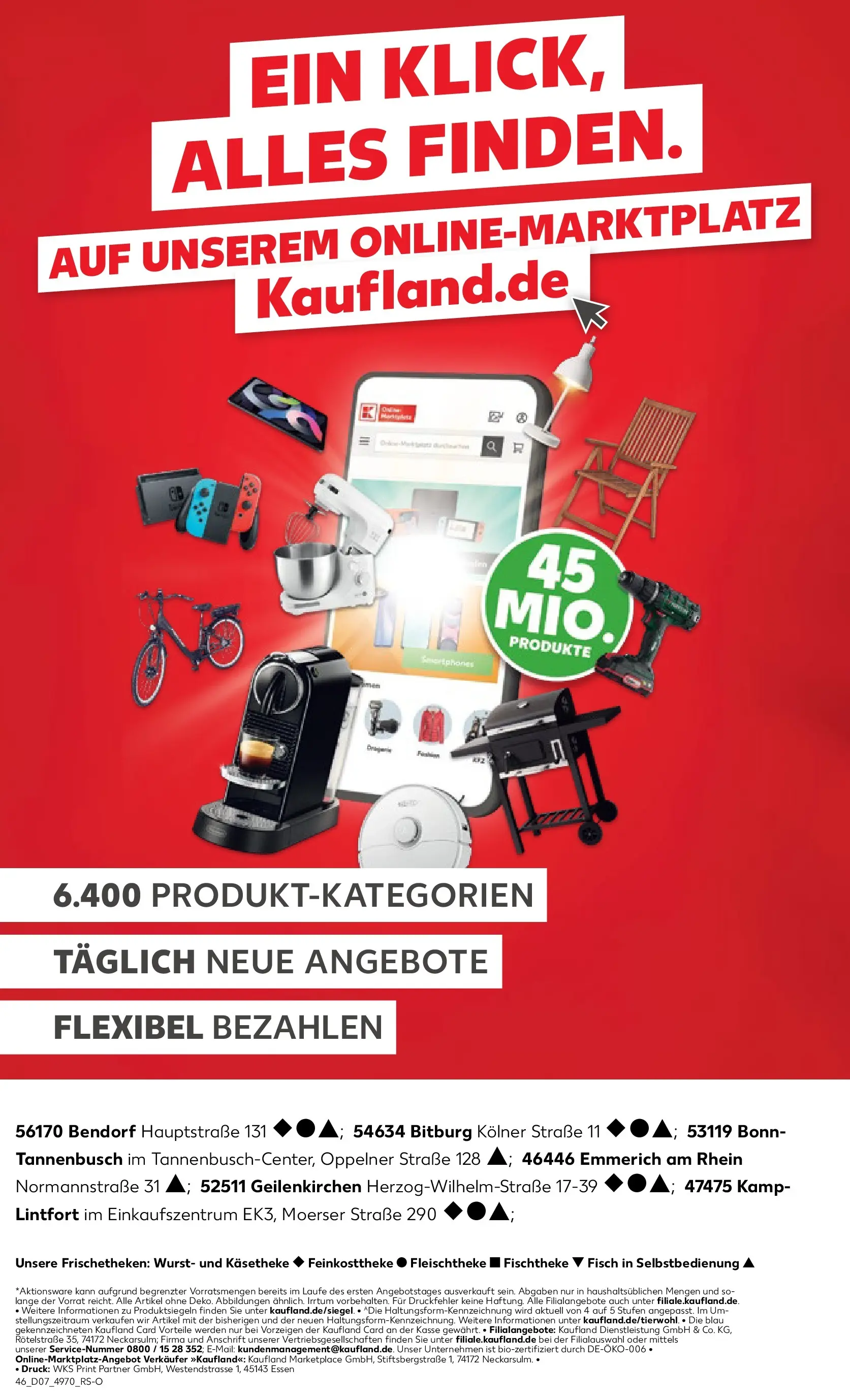 Prospekt Kaufland ab 16.02.2026 » Angebote Online zum Blättern | Seite: 46 | Produkte: Käse, Fisch, Wurst, Fleisch