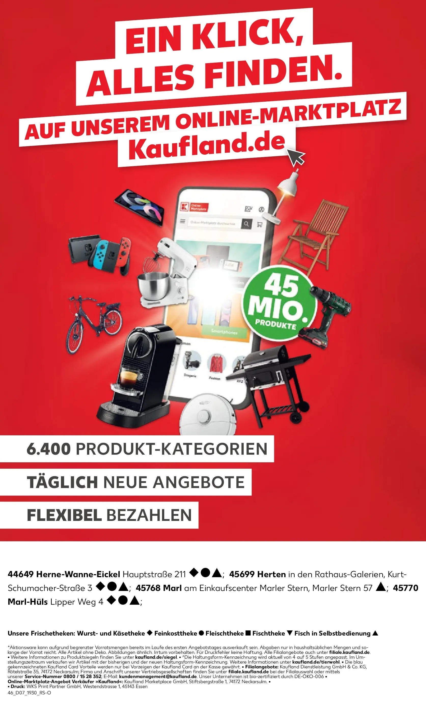 Prospekt Kaufland ab 16.02.2026 » Angebote Online zum Blättern | Seite: 46 | Produkte: Fisch, Wurst