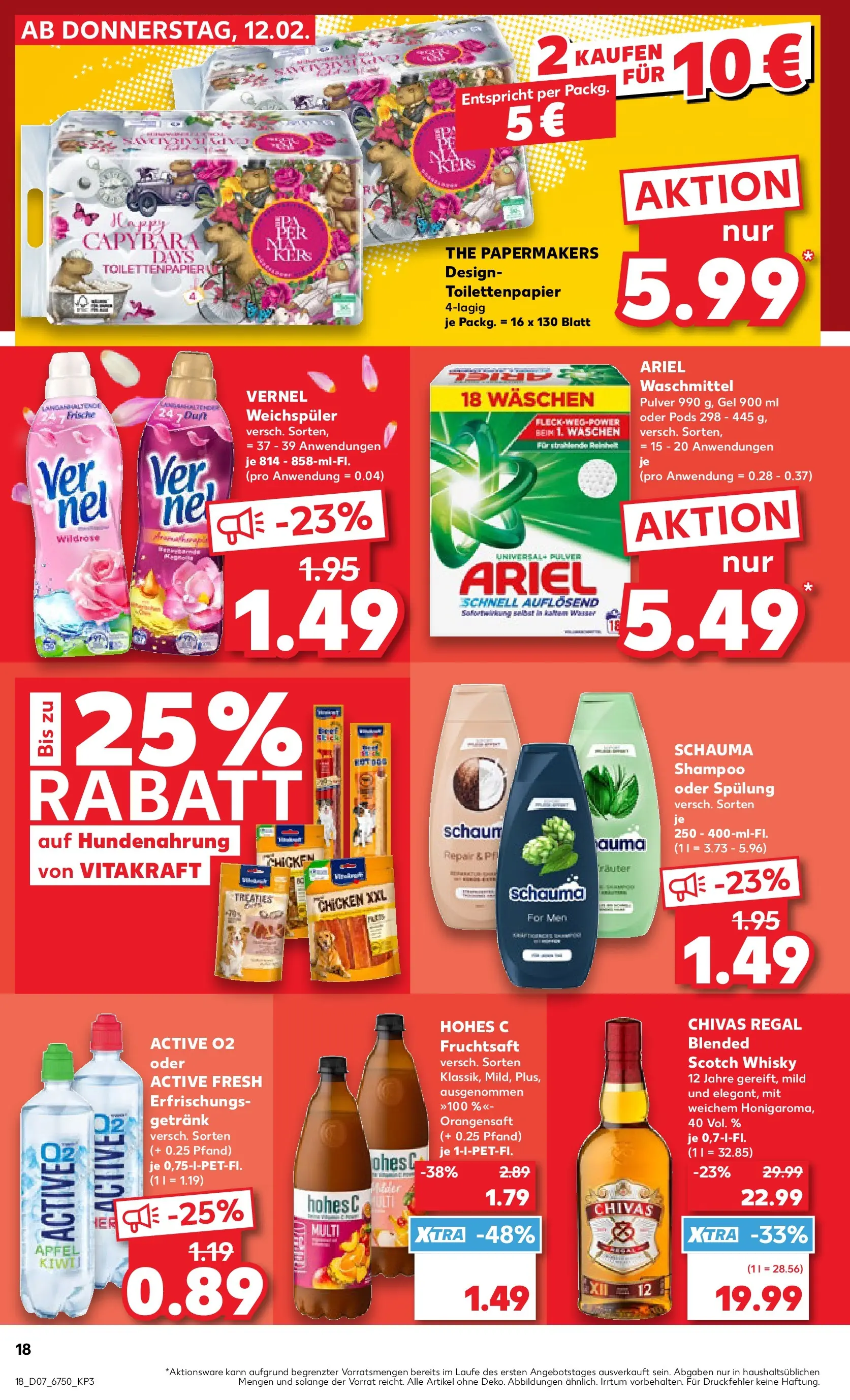 Prospekt Kaufland ab 16.02.2026 » Angebote Online zum Blättern | Seite: 18