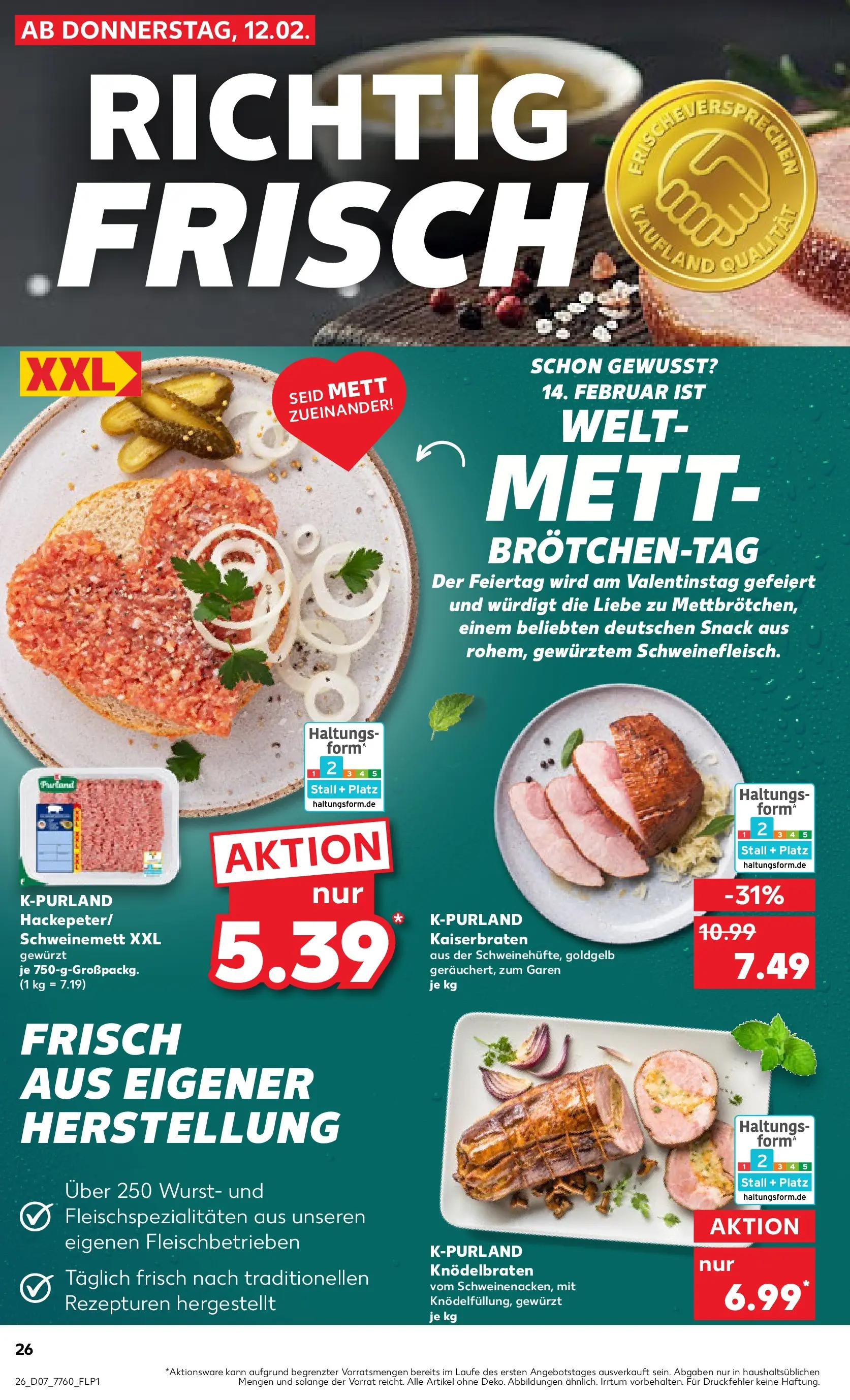 Prospekt Kaufland ab 16.02.2026 » Angebote Online zum Blättern | Seite: 26