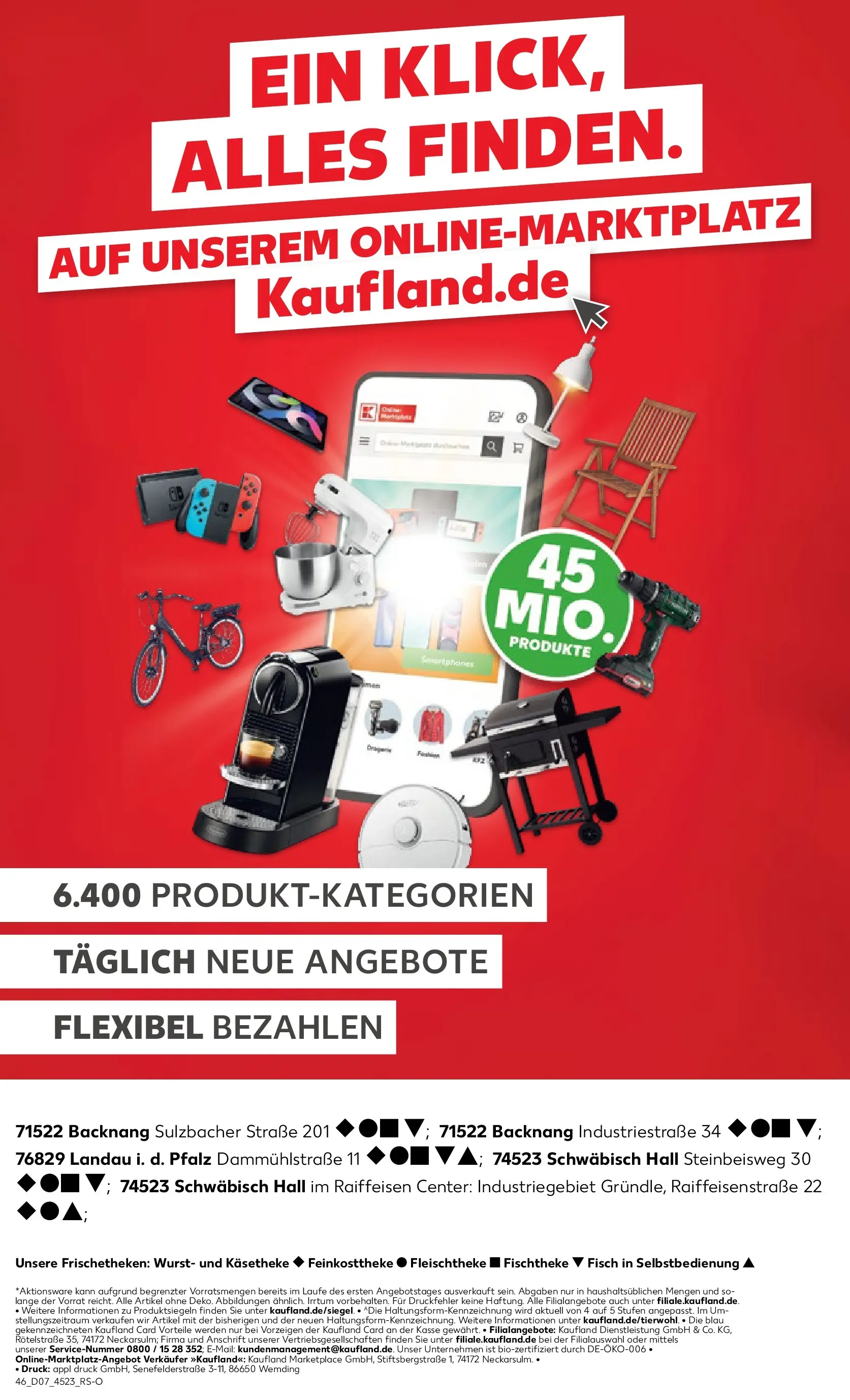 Prospekt Kaufland ab 16.02.2026 » Angebote Online zum Blättern | Seite: 46 | Produkte: Grill, Mixer, Wurst, Smartphone