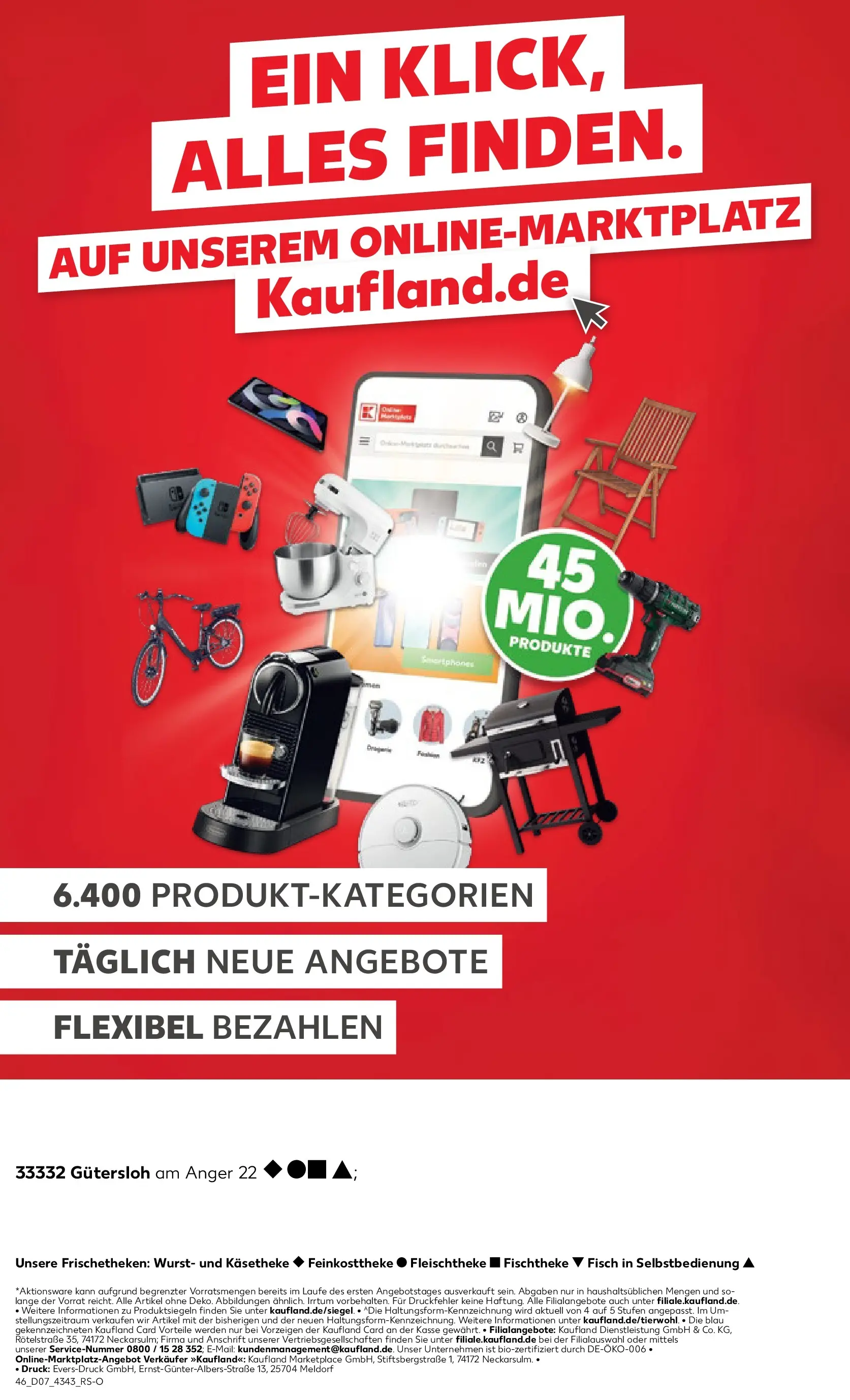 Prospekt Kaufland ab 16.02.2026 » Angebote Online zum Blättern | Seite: 46 | Produkte: Fisch, Wurst
