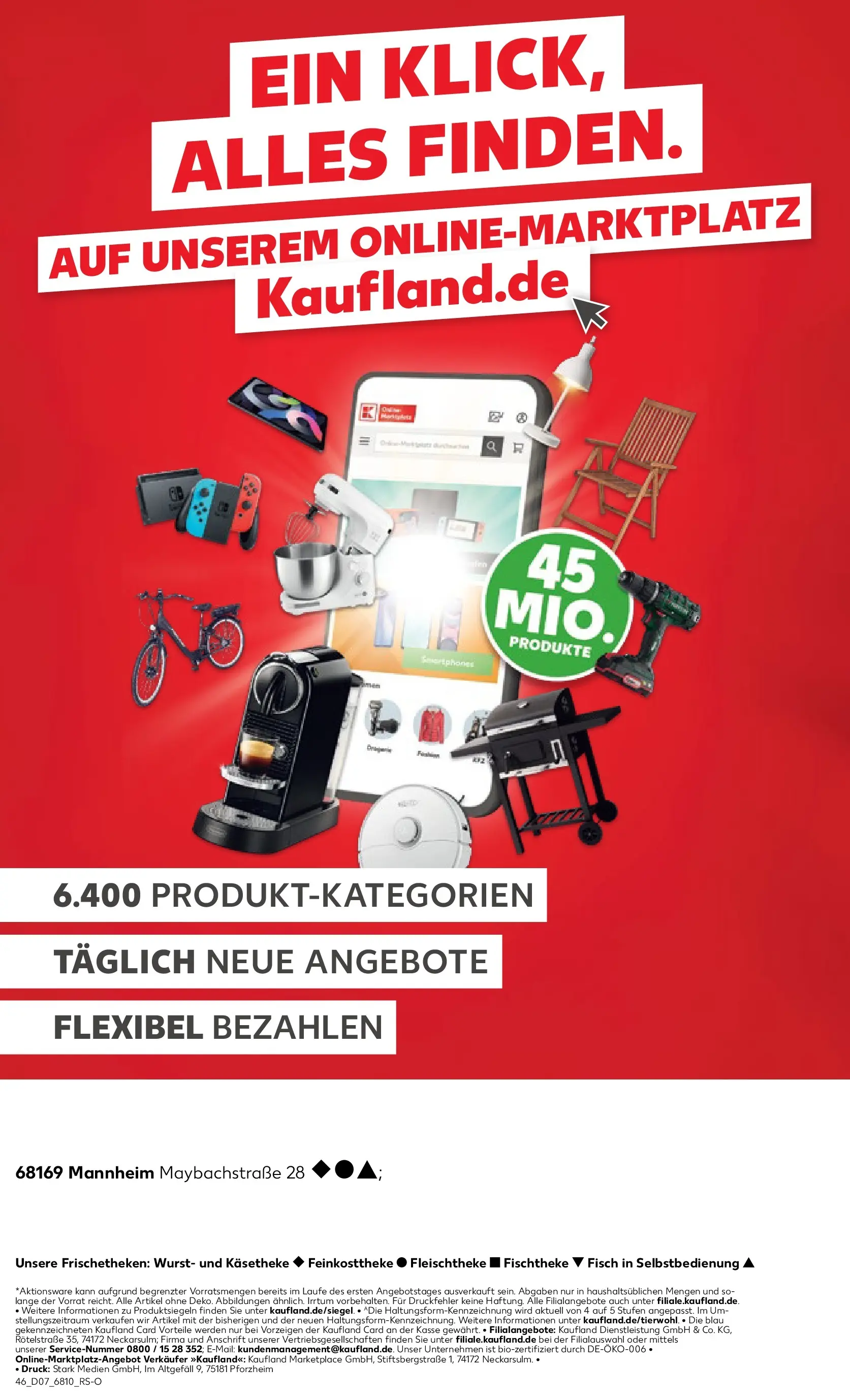 Prospekt Kaufland ab 16.02.2026 » Angebote Online zum Blättern | Seite: 46 | Produkte: Smartphones, Wurst