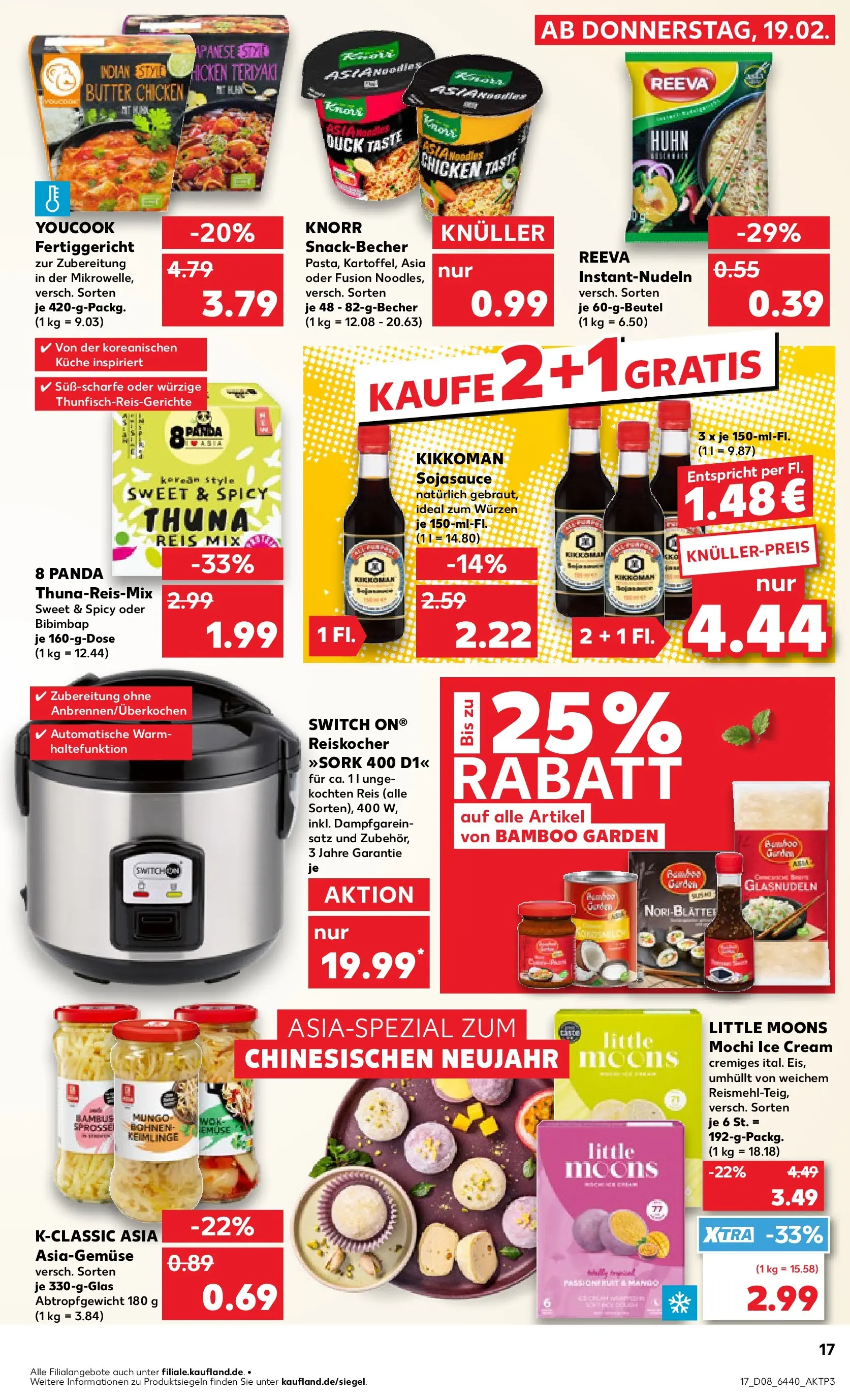 Prospekt Kaufland ab 19.02.2026 » Angebote und Werbung Online | Seite: 25 | Produkte: Butter, Knorr, Mango, Reis Prospekt Kaufland ab 19.02.2026 » Angebote Online zum Blättern | Seite: 25 | Produkte: Butter, Knorr, Mango, Reis