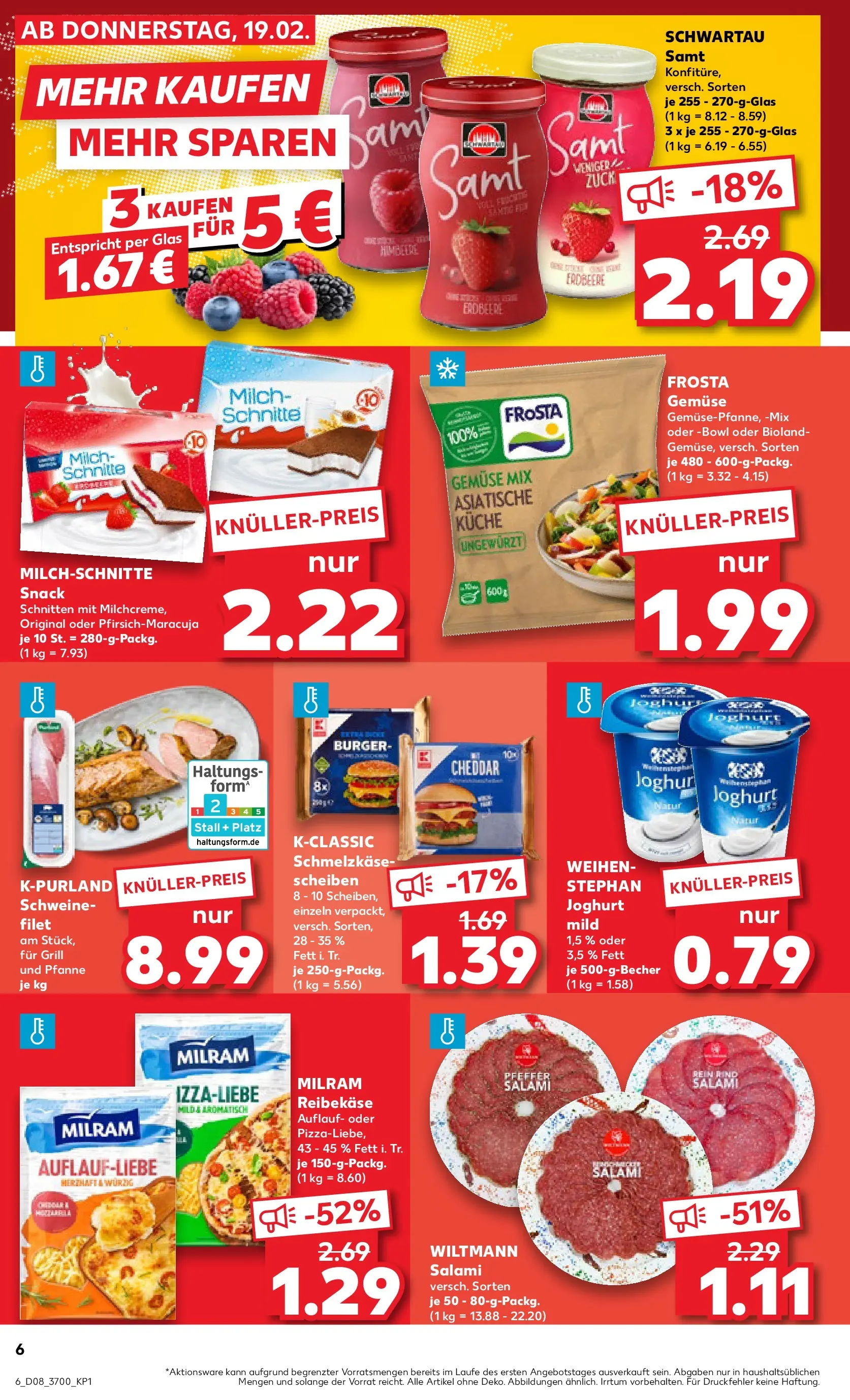 Prospekt Kaufland ab 19.02.2026 » Angebote und Werbung Online | Seite: 14 | Produkte: Grill, Küche, Gemüse, Reibekase Prospekt Kaufland ab 19.02.2026 » Angebote Online zum Blättern | Seite: 14 | Produkte: Grill, Küche, Gemüse, Reibekase