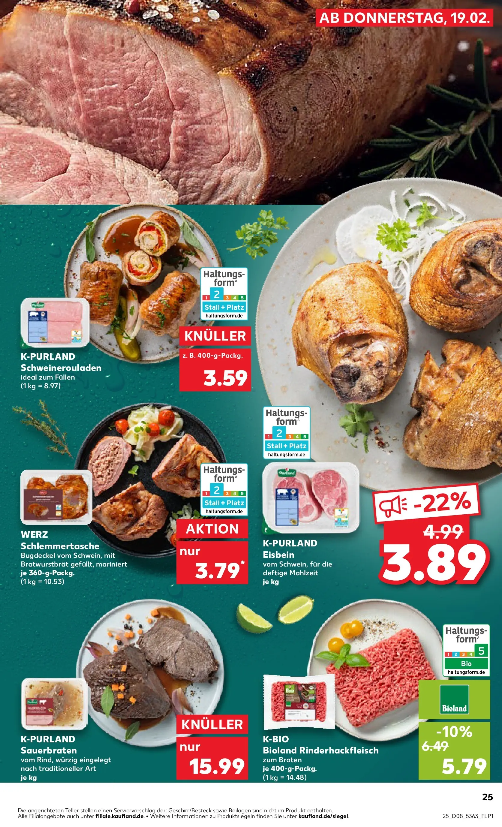 Prospekt Kaufland ab 19.02.2026 » Angebote Online zum Blättern | Seite: 33
