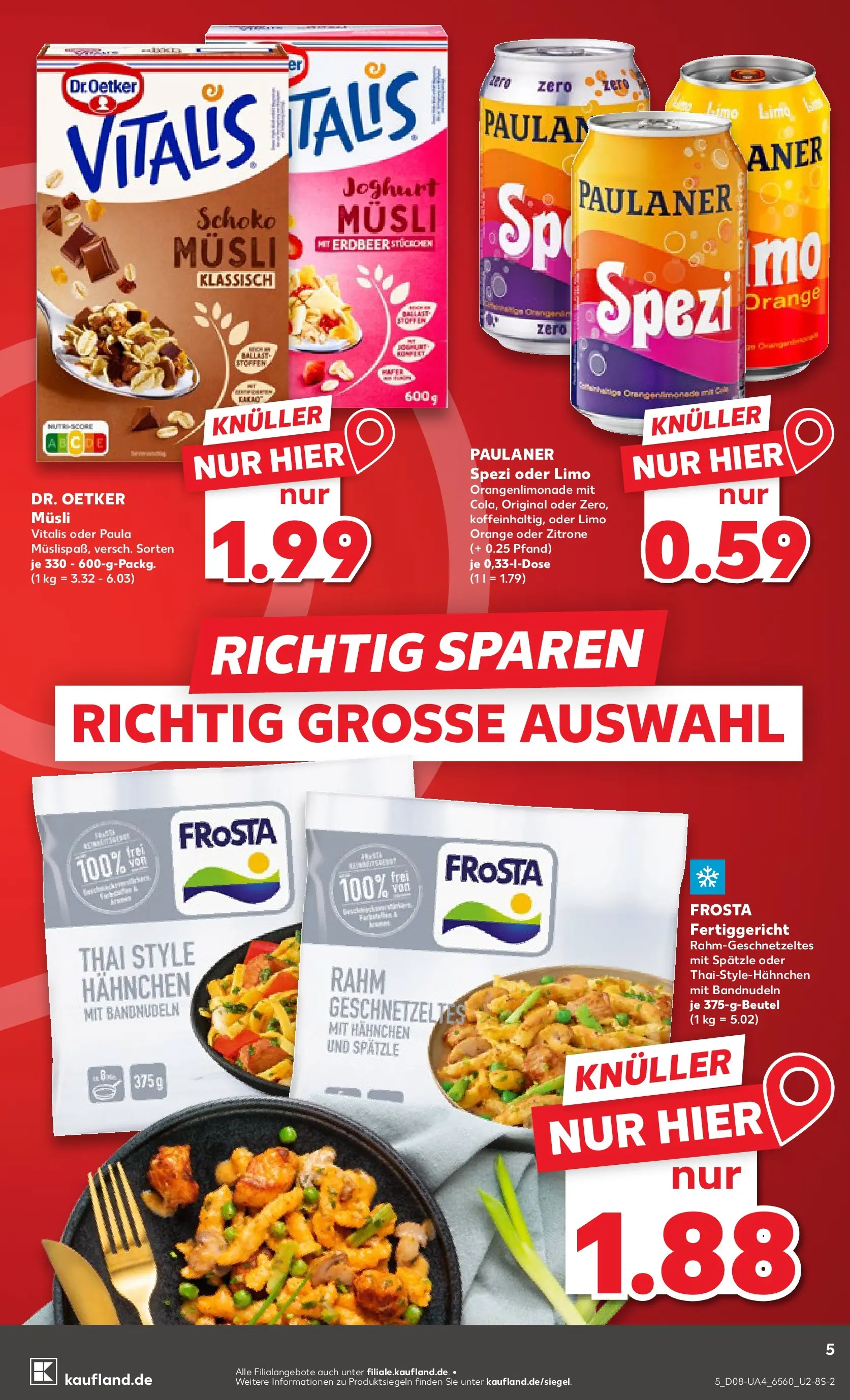 Prospekt Kaufland ab 19.02.2026 » Angebote Online zum Blättern | Seite: 13 | Produkte: Hahnchen, Joghurt, Frosta, Zitrone