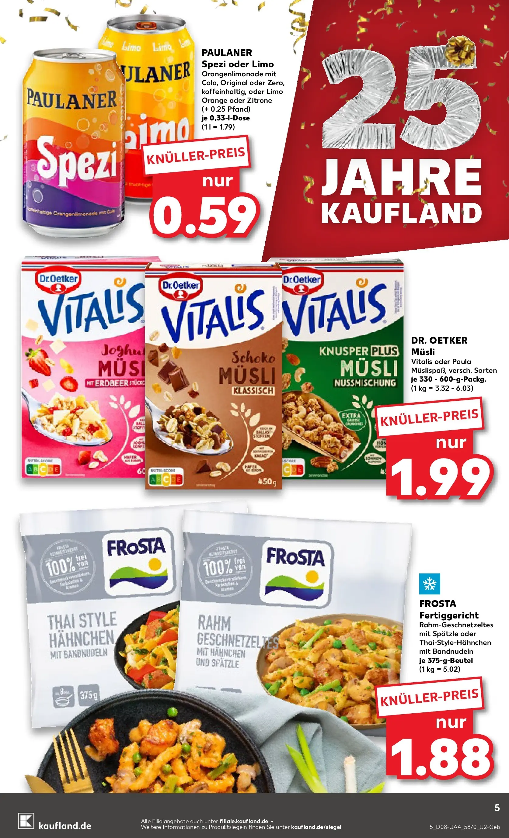 Prospekt Kaufland ab 19.02.2026 » Angebote Online zum Blättern | Seite: 13 | Produkte: Hahnchen, Frosta, Zitrone, Paulaner