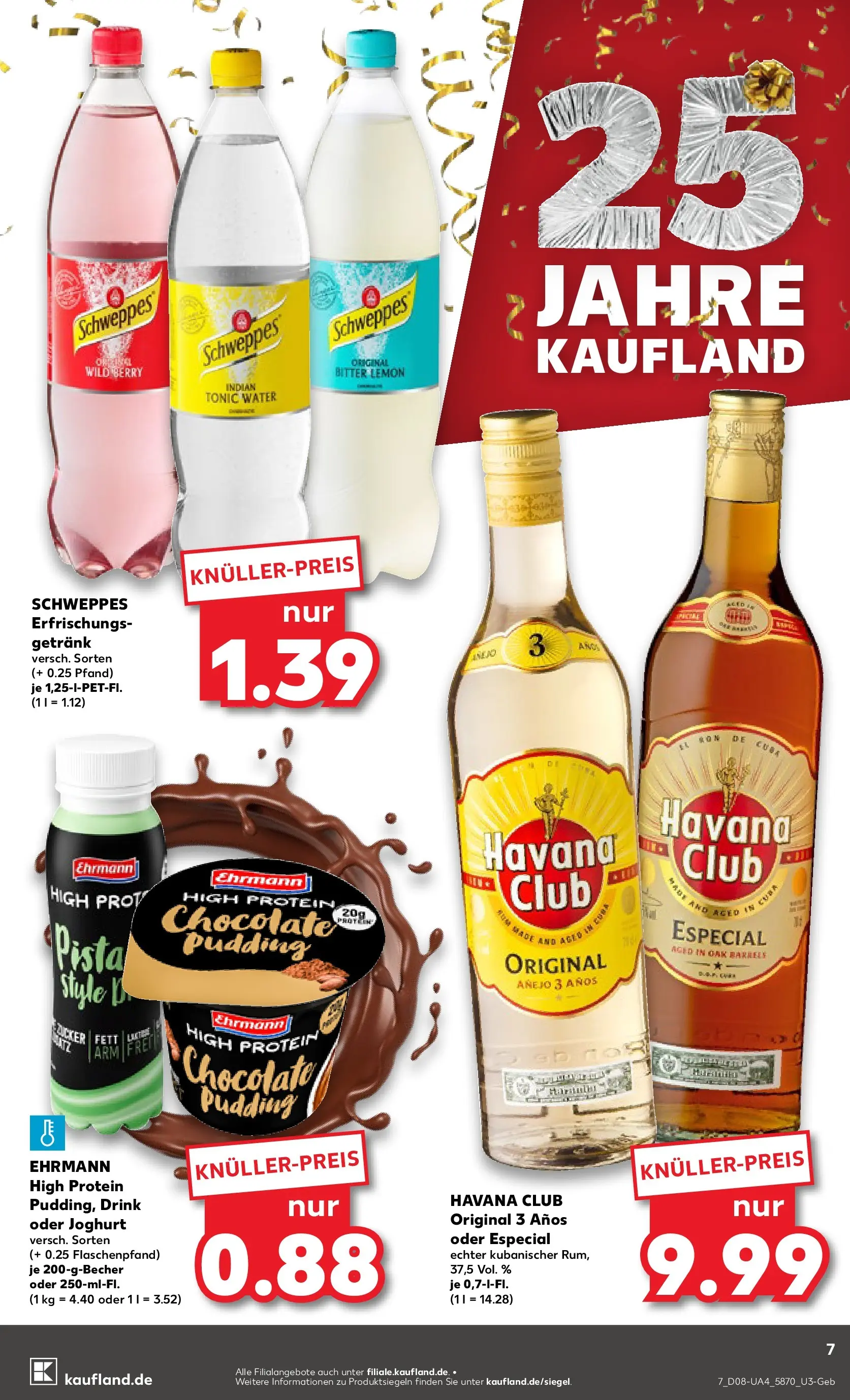 Prospekt Kaufland ab 19.02.2026 » Angebote Online zum Blättern | Seite: 15 | Produkte: Havana club, Joghurt, Rum, Schweppes