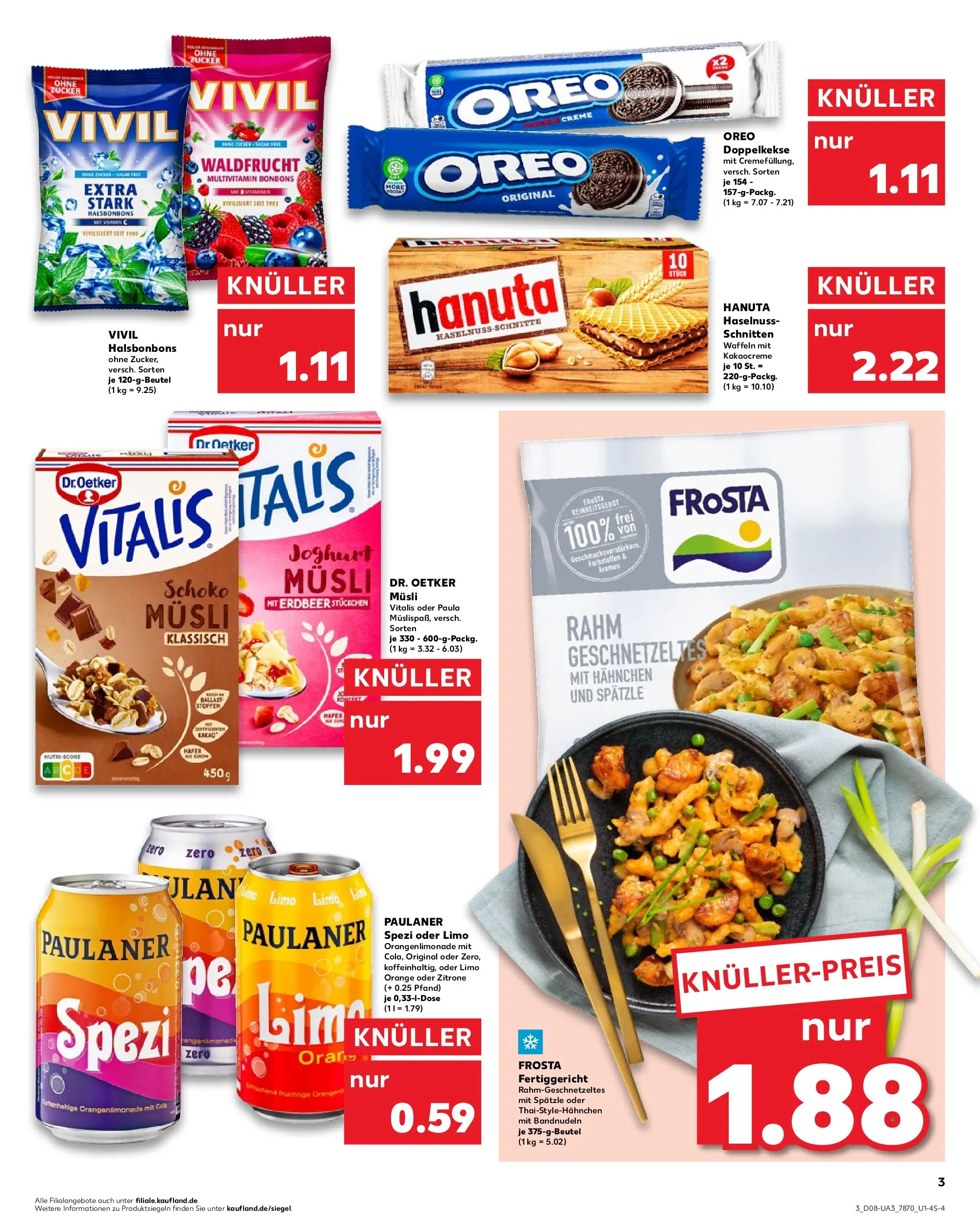 Prospekt Kaufland ab 19.02.2026 » Angebote und Werbung Online | Seite: 11 | Produkte: Musli, Paulaner spezi, Creme, Frosta Prospekt Kaufland ab 19.02.2026 » Angebote Online zum Blättern | Seite: 11 | Produkte: Musli, Paulaner spezi, Creme, Frosta