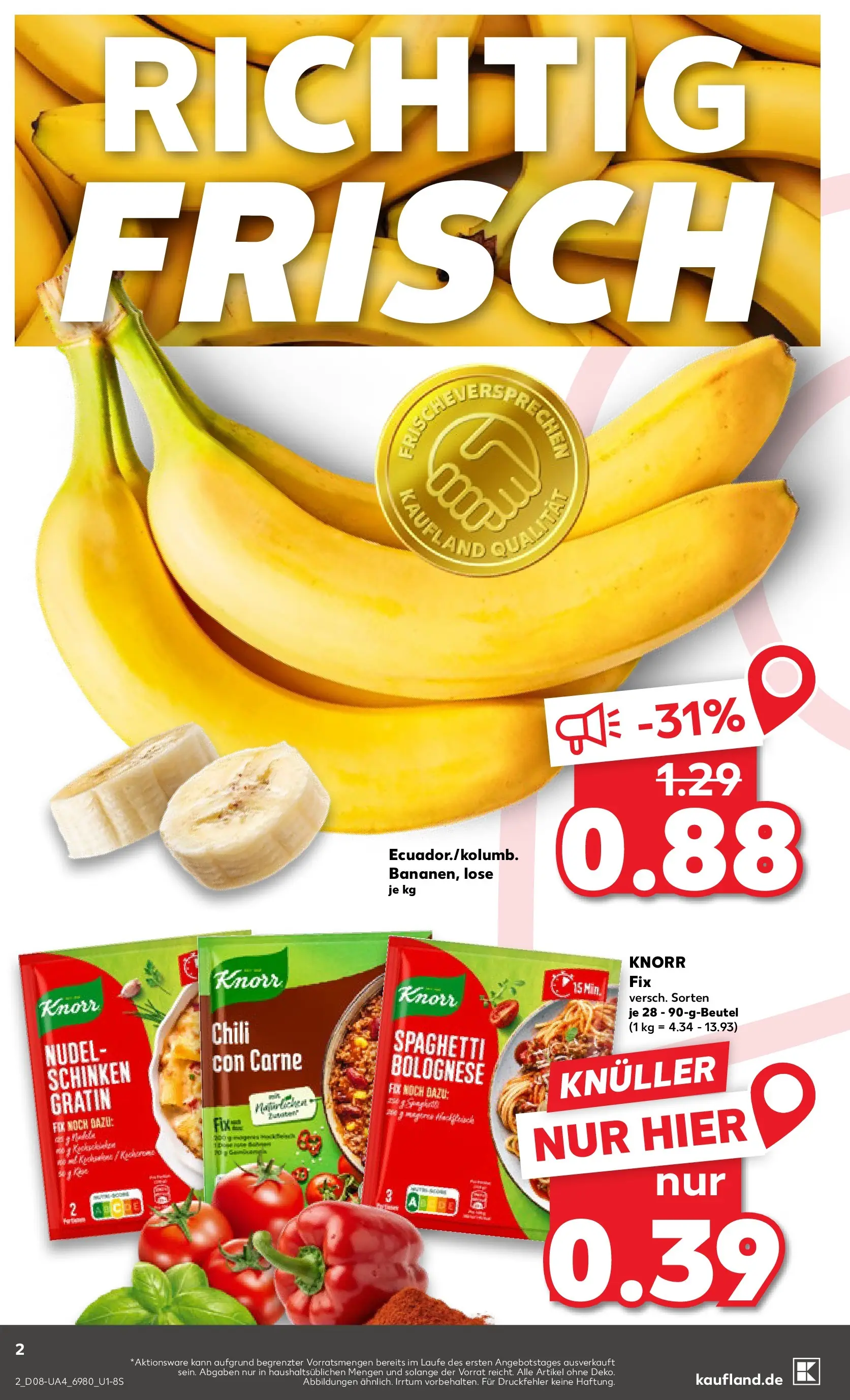 Prospekt Kaufland ab 18.02.2026 » Angebote und Werbung Online | Seite: 10 | Produkte: Knorr fix, Knorr, Chili, Schinken Prospekt Kaufland ab 18.02.2026 » Angebote Online zum Blättern | Seite: 10 | Produkte: Knorr fix, Knorr, Chili, Schinken
