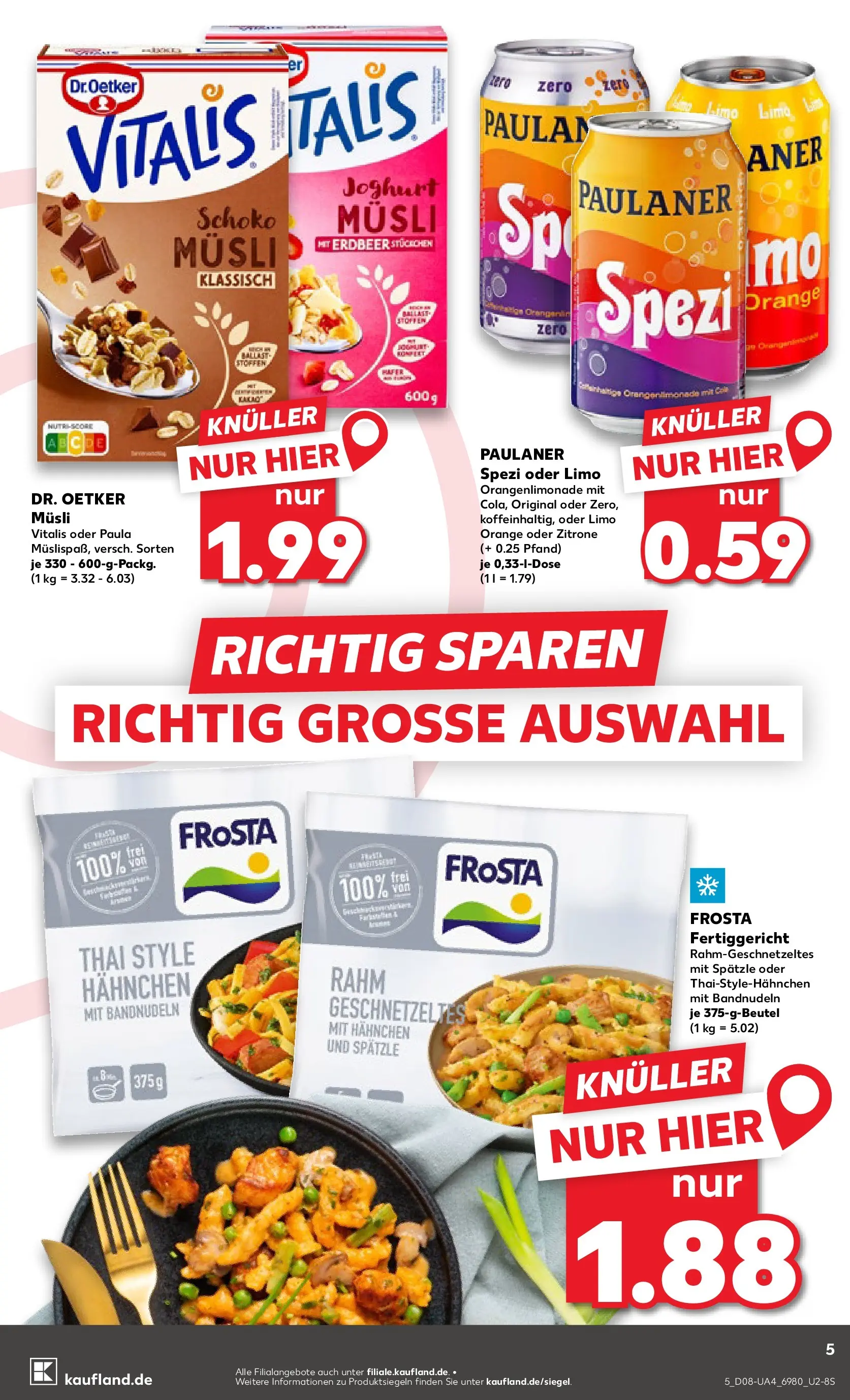 Prospekt Kaufland ab 18.02.2026 » Angebote und Werbung Online | Seite: 13 | Produkte: Musli, Joghurt, Paulaner spezi, Zitrone Prospekt Kaufland ab 18.02.2026 » Angebote Online zum Blättern | Seite: 13 | Produkte: Musli, Joghurt, Paulaner spezi, Zitrone
