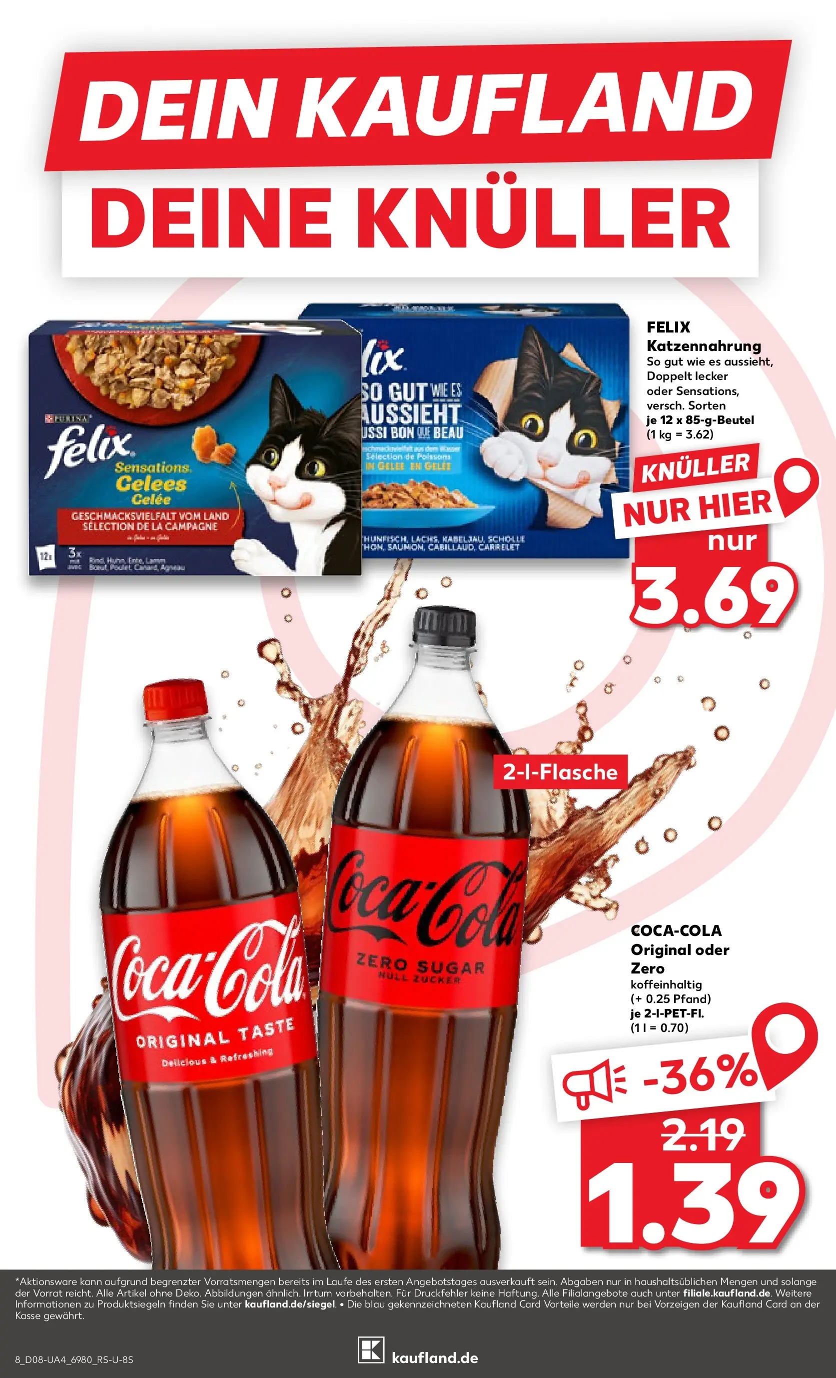 Prospekt Kaufland ab 18.02.2026 » Angebote und Werbung Online | Seite: 16 | Produkte: Coca cola, Cola, Zucker Prospekt Kaufland ab 18.02.2026 » Angebote Online zum Blättern | Seite: 16 | Produkte: Coca cola, Cola, Zucker