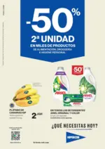 Hipercor -50% 2&ordf; Unidad En Miles De Productos - hasta el 25.02.2026