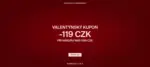MOHITO VALENT&Yacute;NSK&Yacute; KUPON -119 CZK &ndash; do 15.02.2026