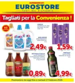 Supermercati Eurostore Tagliati per la convenienza! - al 17.02.2026