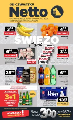 Pogląd oferty "Netto gazetka - Spożywcza" - ważna od 19.02.2026