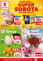 Kaufland Super Sobota ważne do 14.02 Kaufland &ndash; dnia %validAT%