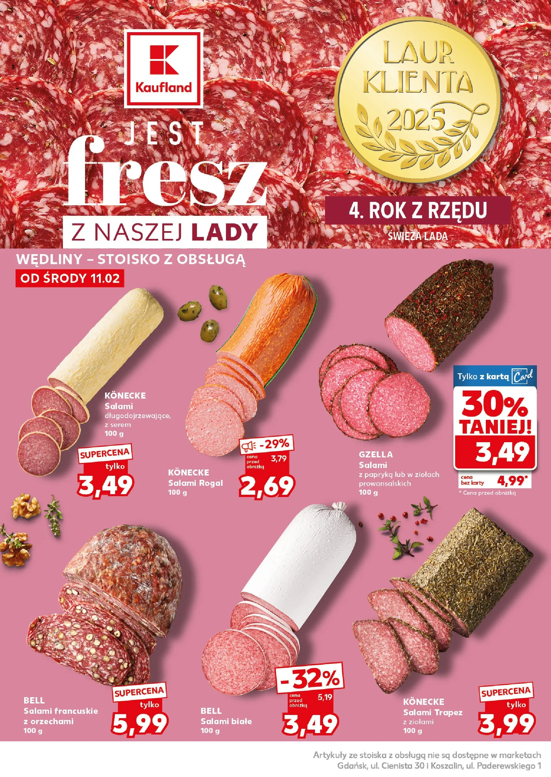 Kaufland gazetka - Super Sobota od 14.02.2026 - od jutra PDF | Strona: 16 | Produkty: Bell, Papryka, Salami, Wędliny