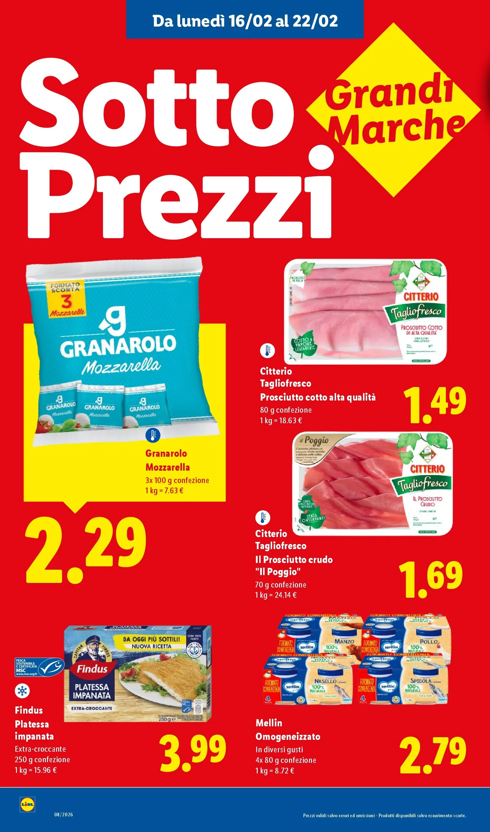 LIDL volantino della prossima settimana dal ﻿12/02/2026﻿ 📣 | Pagina: 6 | Prodotti: Pollo, Manzo, Spigola, Nasello