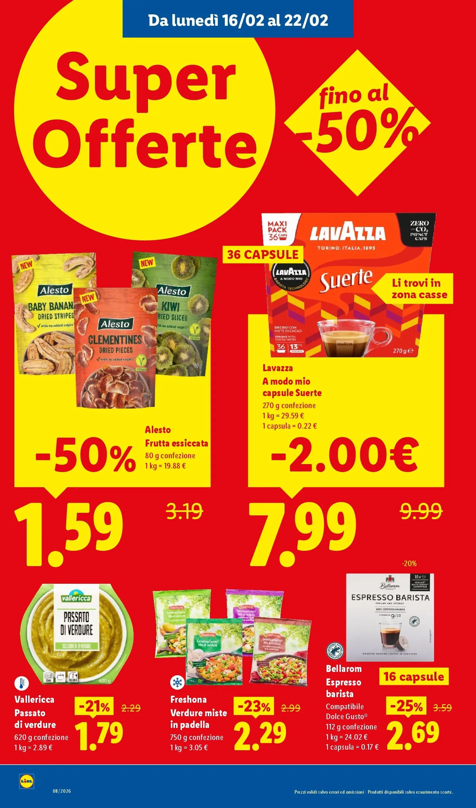 LIDL volantino della prossima settimana dal ﻿12/02/2026﻿ 📣 | Pagina: 12 | Prodotti: Kiwi, Verdure, Frutta, Padella