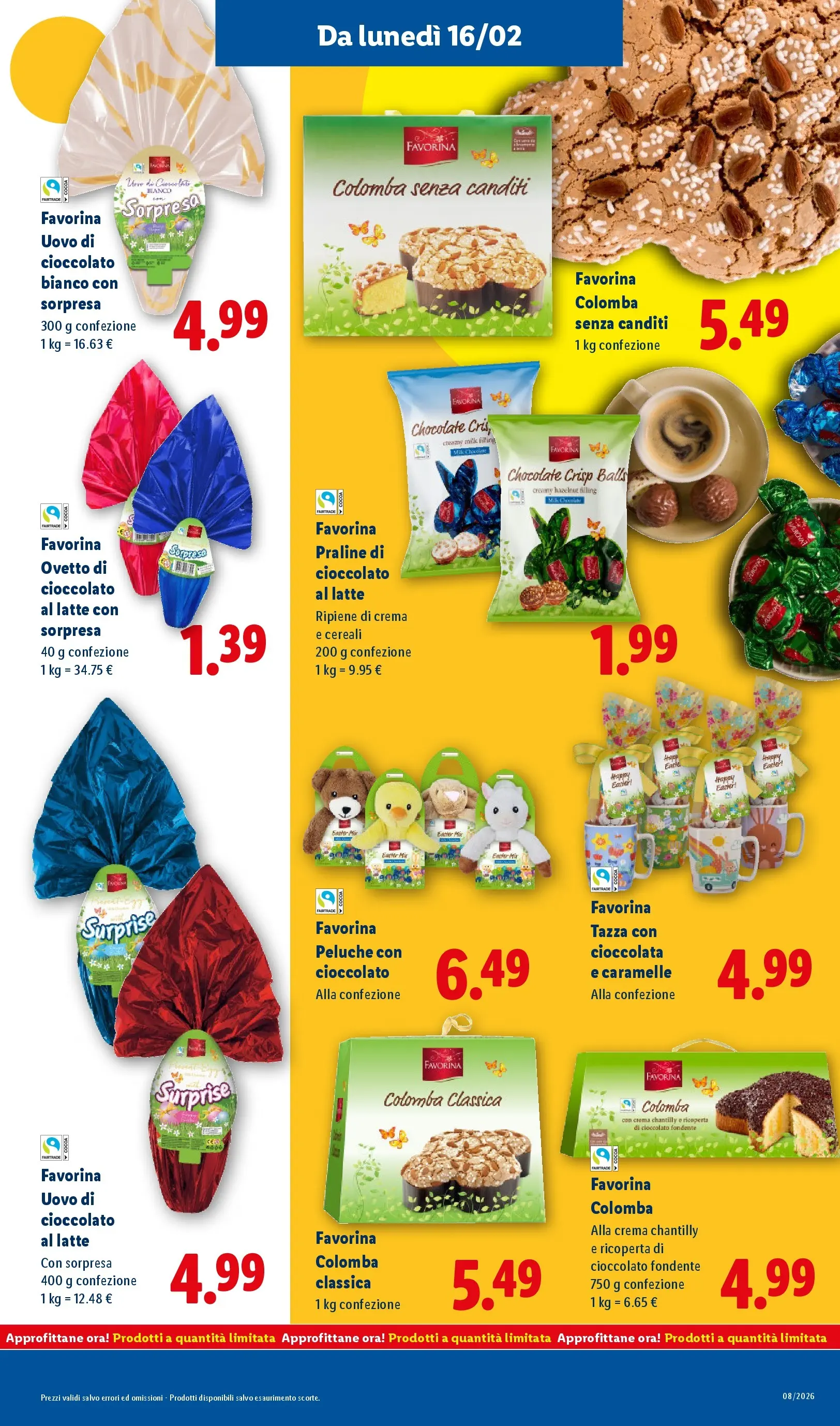 LIDL volantino della prossima settimana dal ﻿12/02/2026﻿ 📣 | Pagina: 17 | Prodotti: Peluche, Cioccolato, Caramelle, Cereali