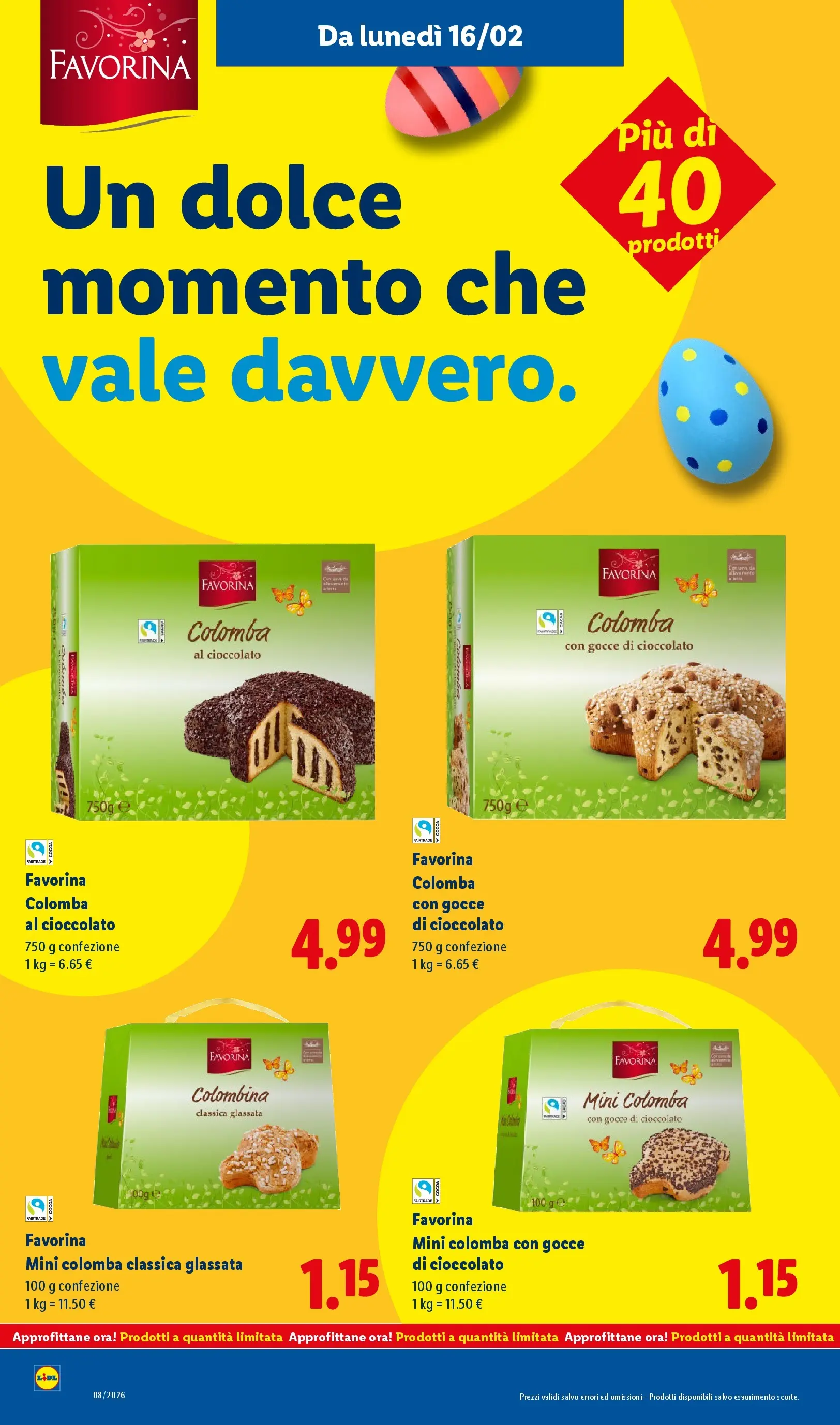 LIDL volantino della prossima settimana dal ﻿12/02/2026﻿ 📣 | Pagina: 18 | Prodotti: Cioccolato
