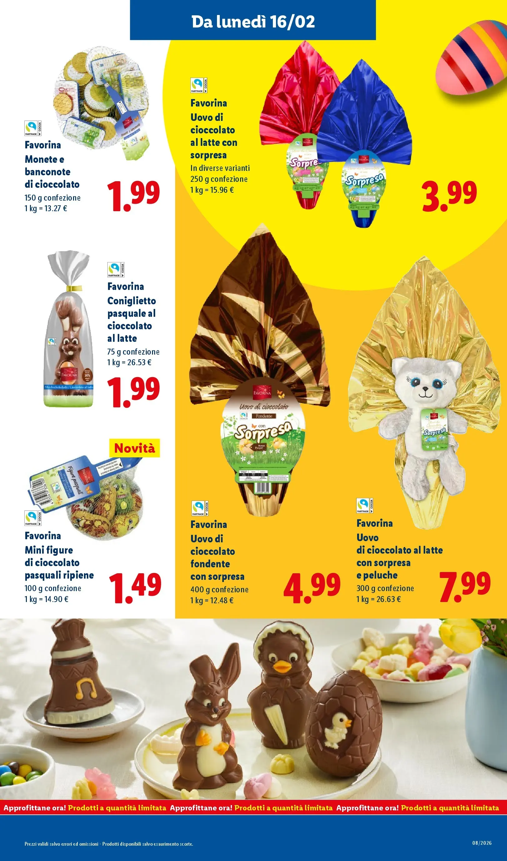 LIDL volantino della prossima settimana dal ﻿12/02/2026﻿ 📣 | Pagina: 19 | Prodotti: Peluche, Cioccolato, Latte