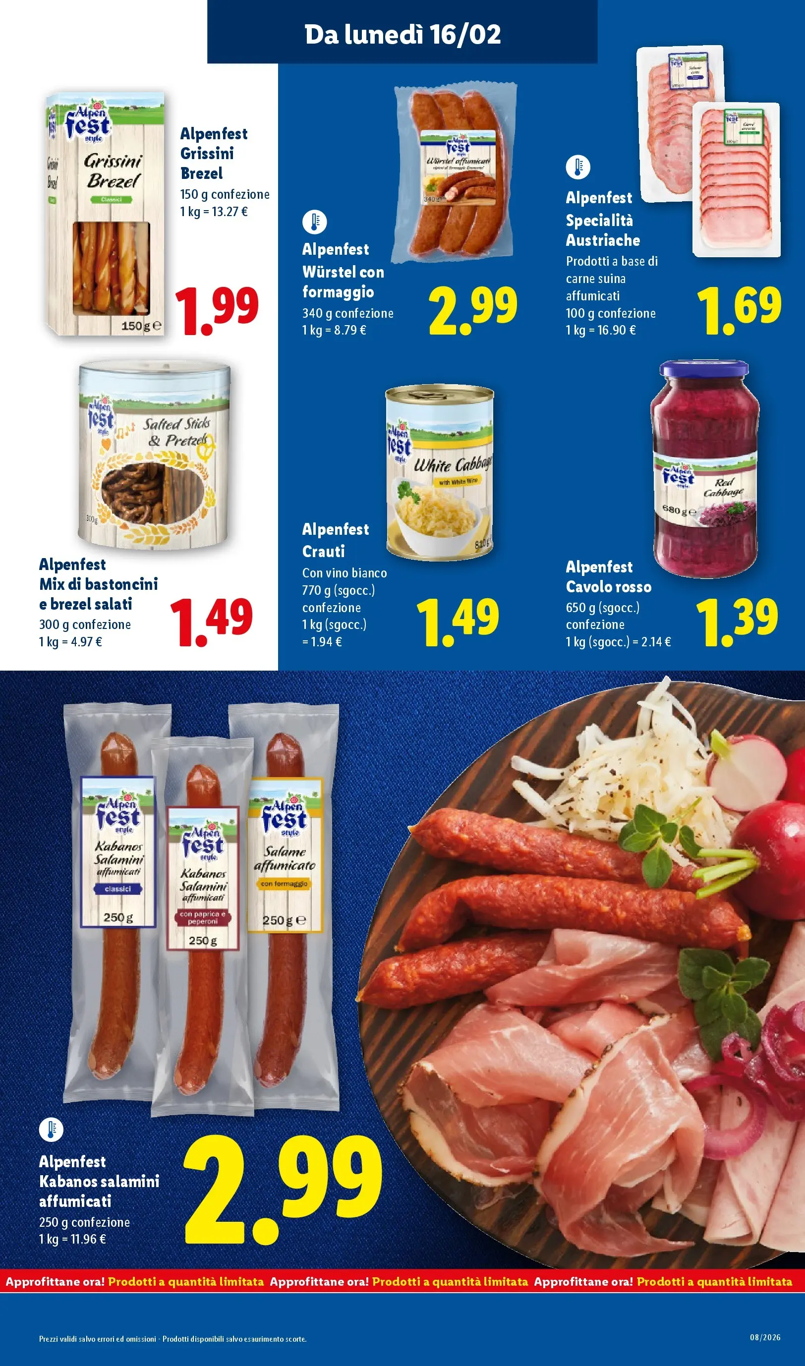 LIDL volantino della prossima settimana dal ﻿12/02/2026﻿ 📣 | Pagina: 21 | Prodotti: Peperoni, Formaggio, Vino, Wurstel