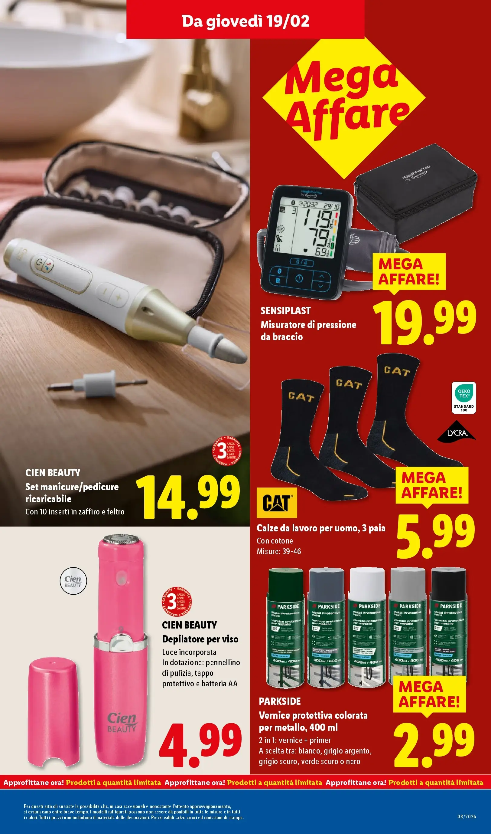 LIDL volantino della prossima settimana dal ﻿12/02/2026﻿ 📣 | Pagina: 49 | Prodotti: Misuratore di pressione, Batteria
