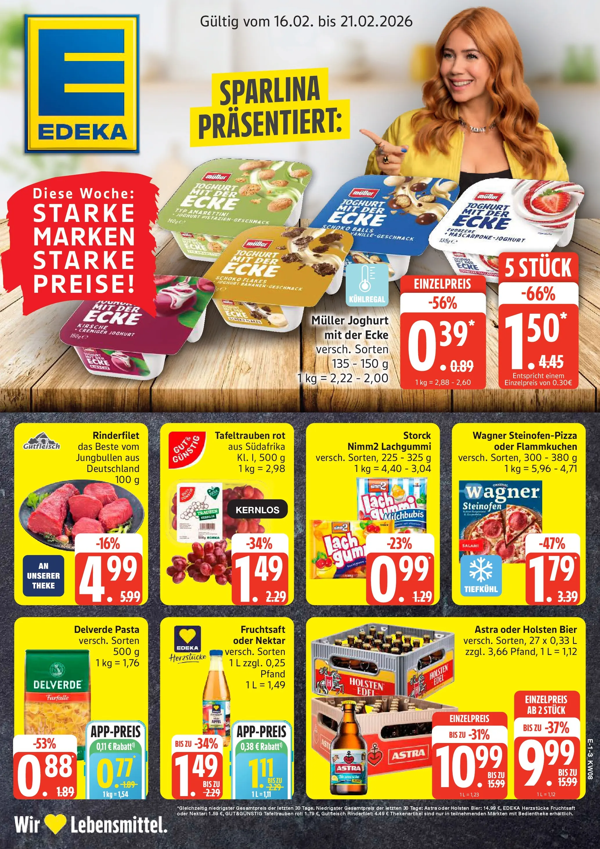 Edeka prospekt Bad Schwartau	 (ab 15.02.2026) » Angebote Online | Seite: 1