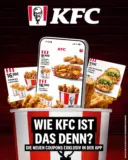 KFC: Coupons exklusiv in der App!
