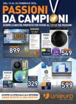 Electronic House Giuseppe Srl Pv.Napoli Passioni da campioni da Unieuro - al 26.02.2026