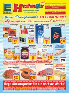 Angebote - Edeka Hahner: Wochenangebote ab 15.02.2026 gültig | Seite: 1